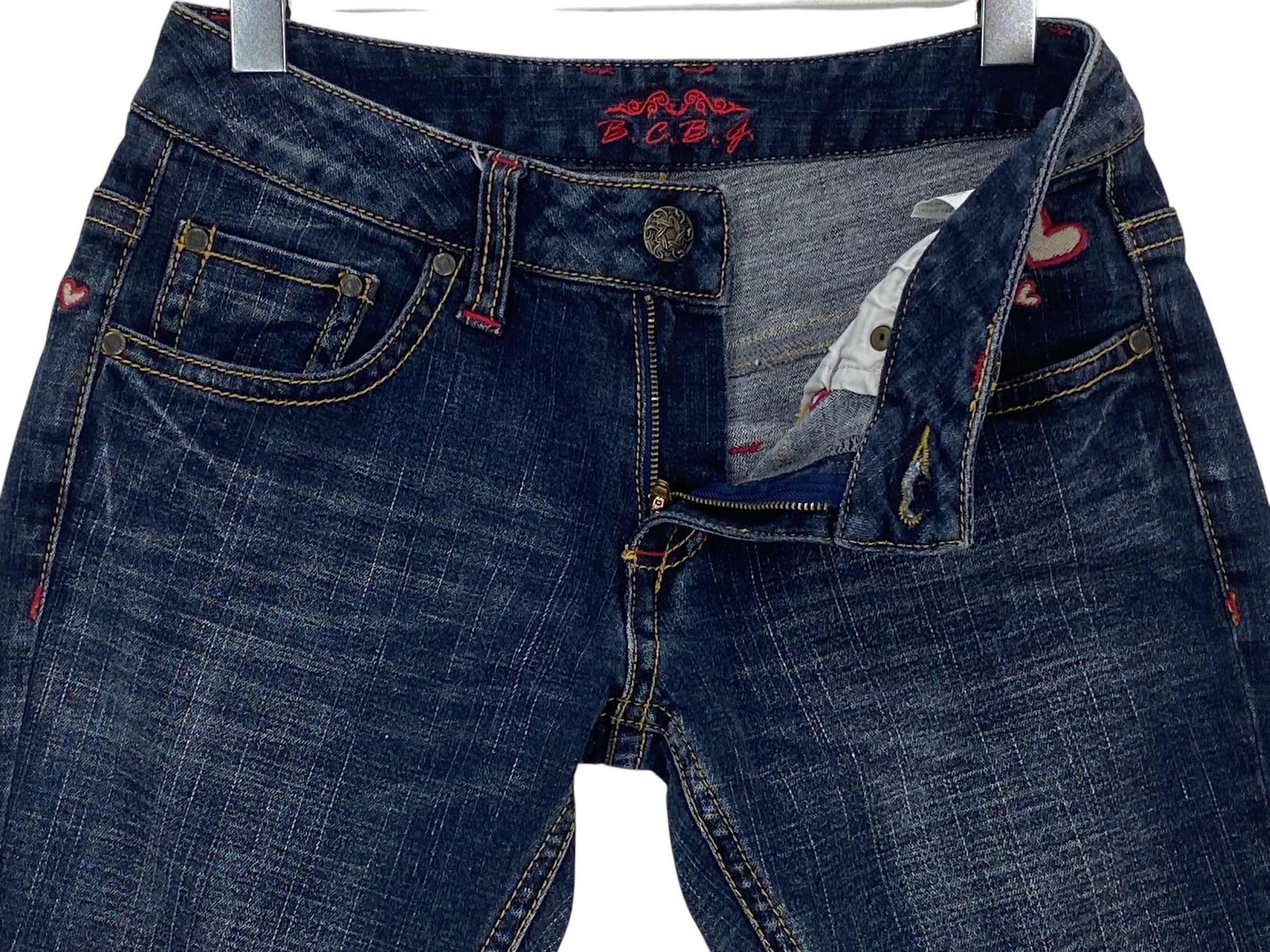 Japanese Brand BCBG Bootcut Denim Jeans Flare Jeans Pants New Age Cowboys Size 26" / US 2 / IT 38 - 4 Thumbnail