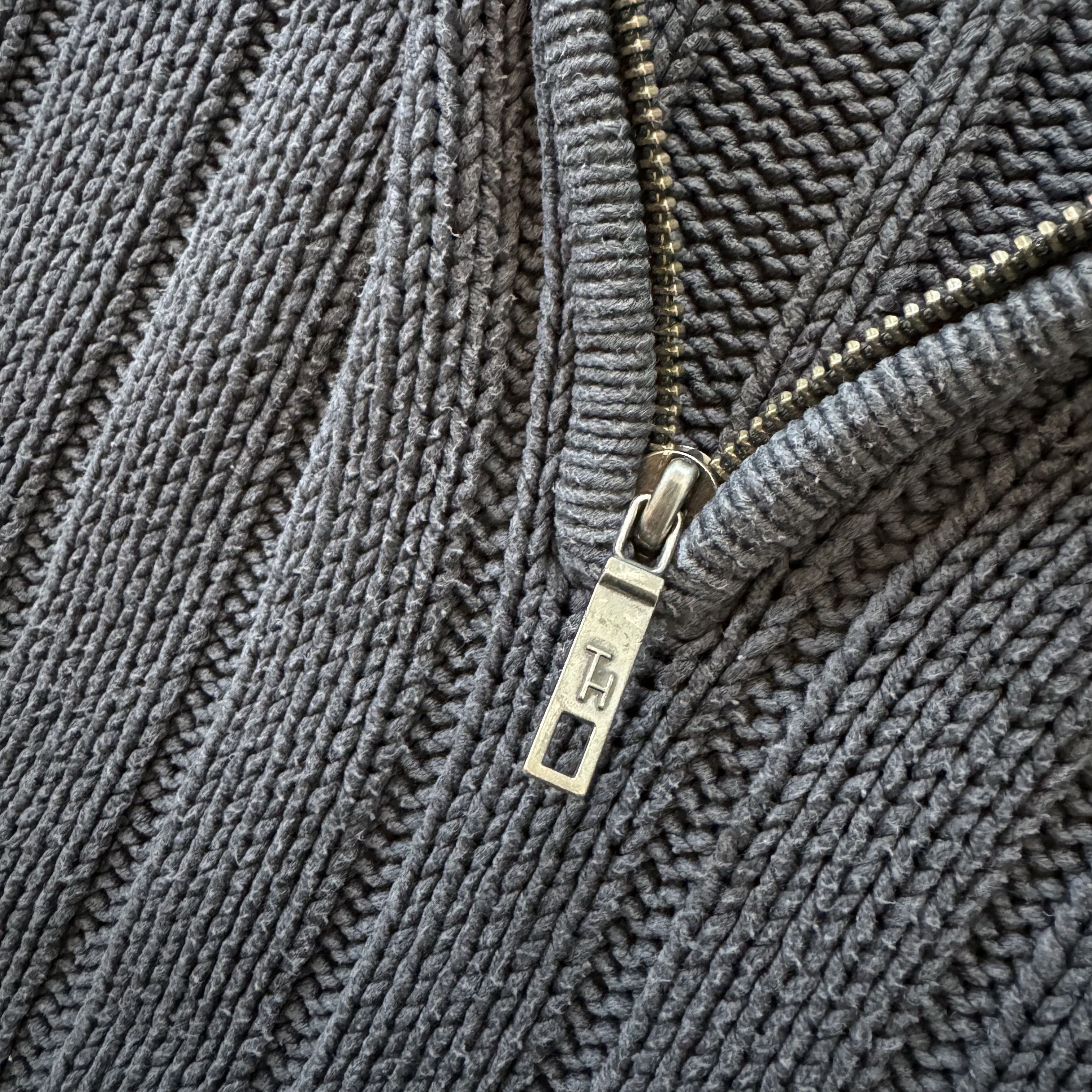 Japanese Brand × Tommy Hilfiger × Vintage TOMMY HILFIGER VINTAGE KNITTED ZIP SWEATER FADED PULLOVER Size US XL / EU 56 / 4 - 2 Thumbnail