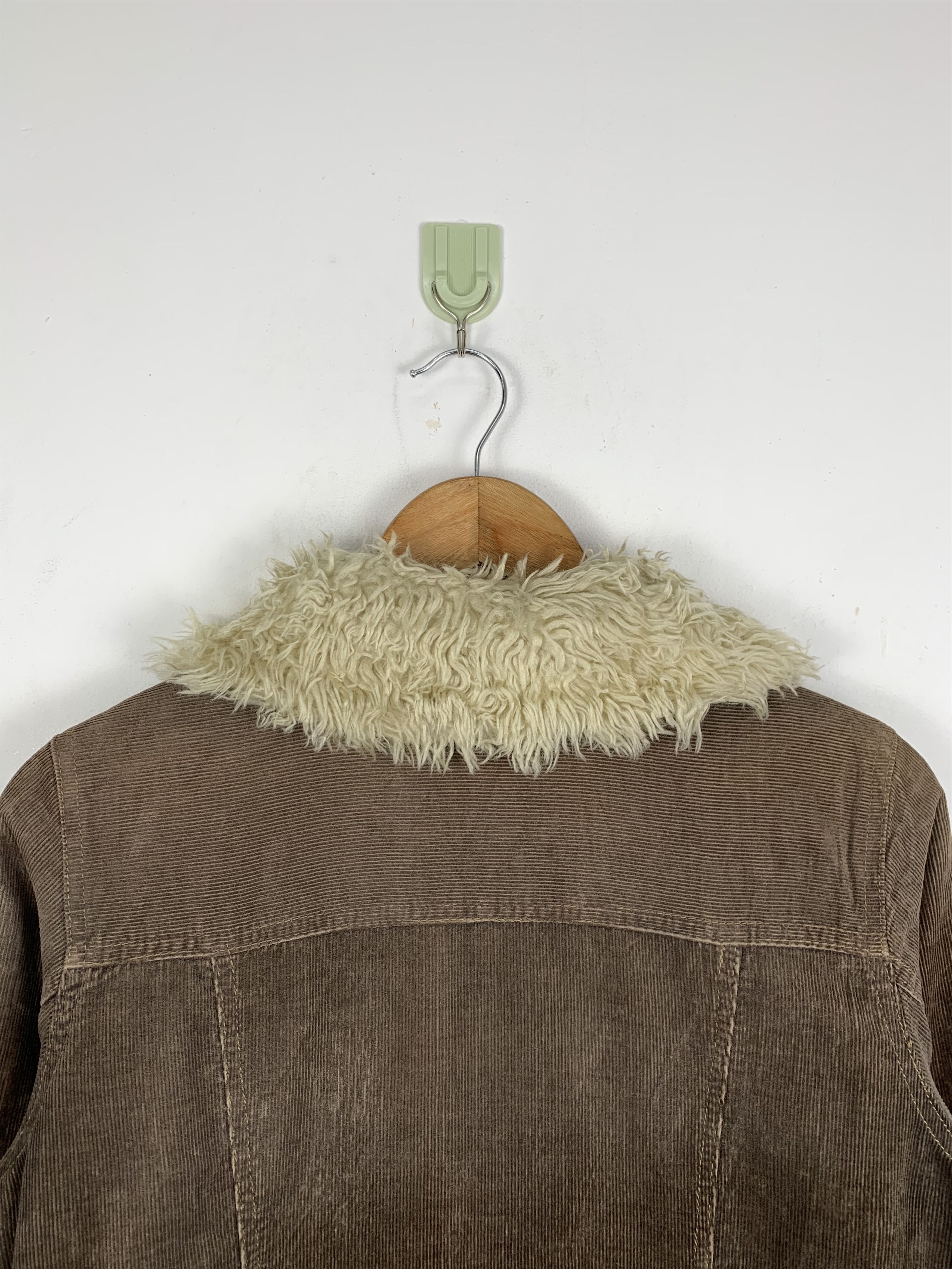 Levi's Vintage Levis Redloop Sherpa Denim Jacket J1394 Size M / US 6-8 / IT 42-44 - 4 Thumbnail