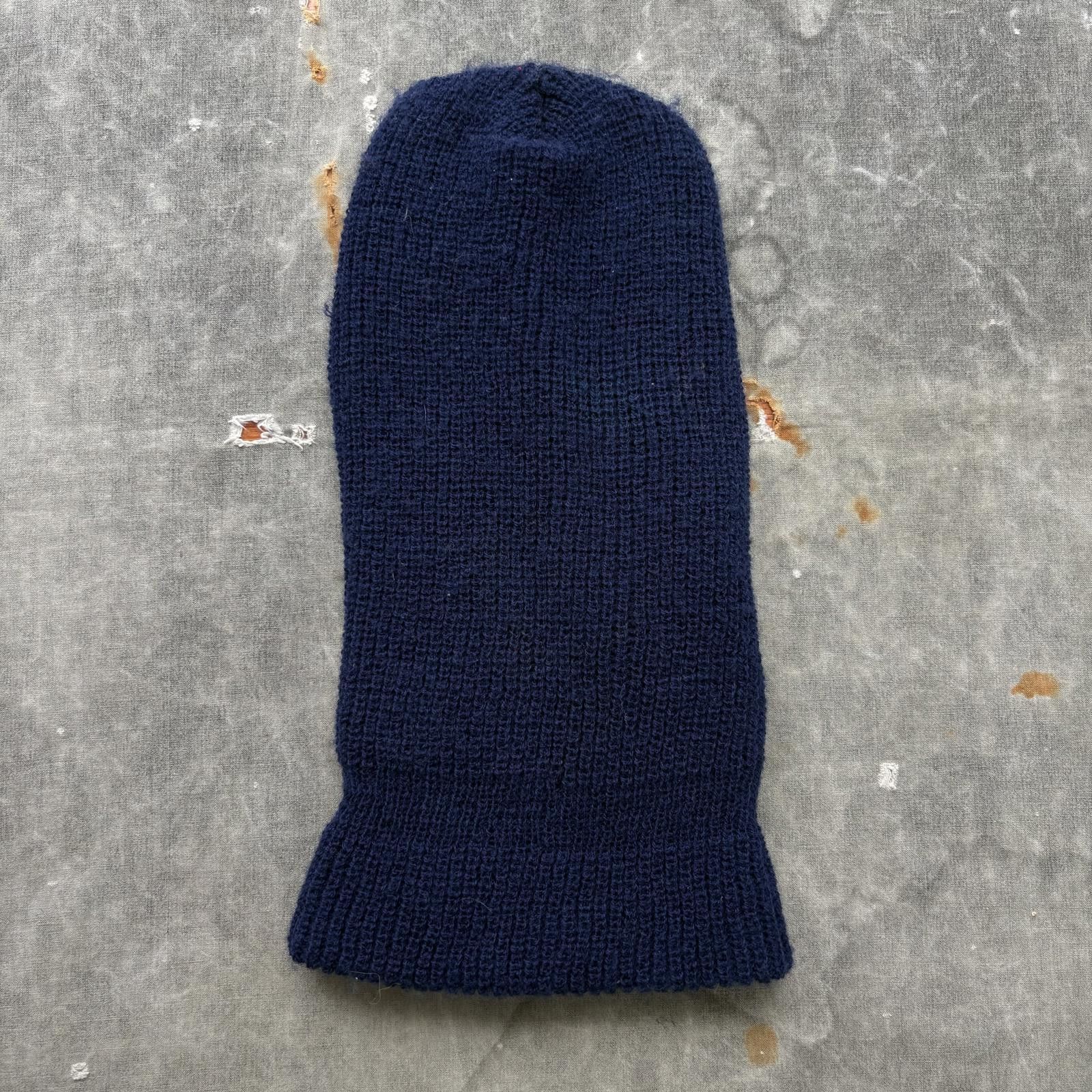 Vintage Vintage 80s 90s Navy Blue Grunge Ski Mask Shiesty Balaclava Size ONE SIZE - 3 Thumbnail