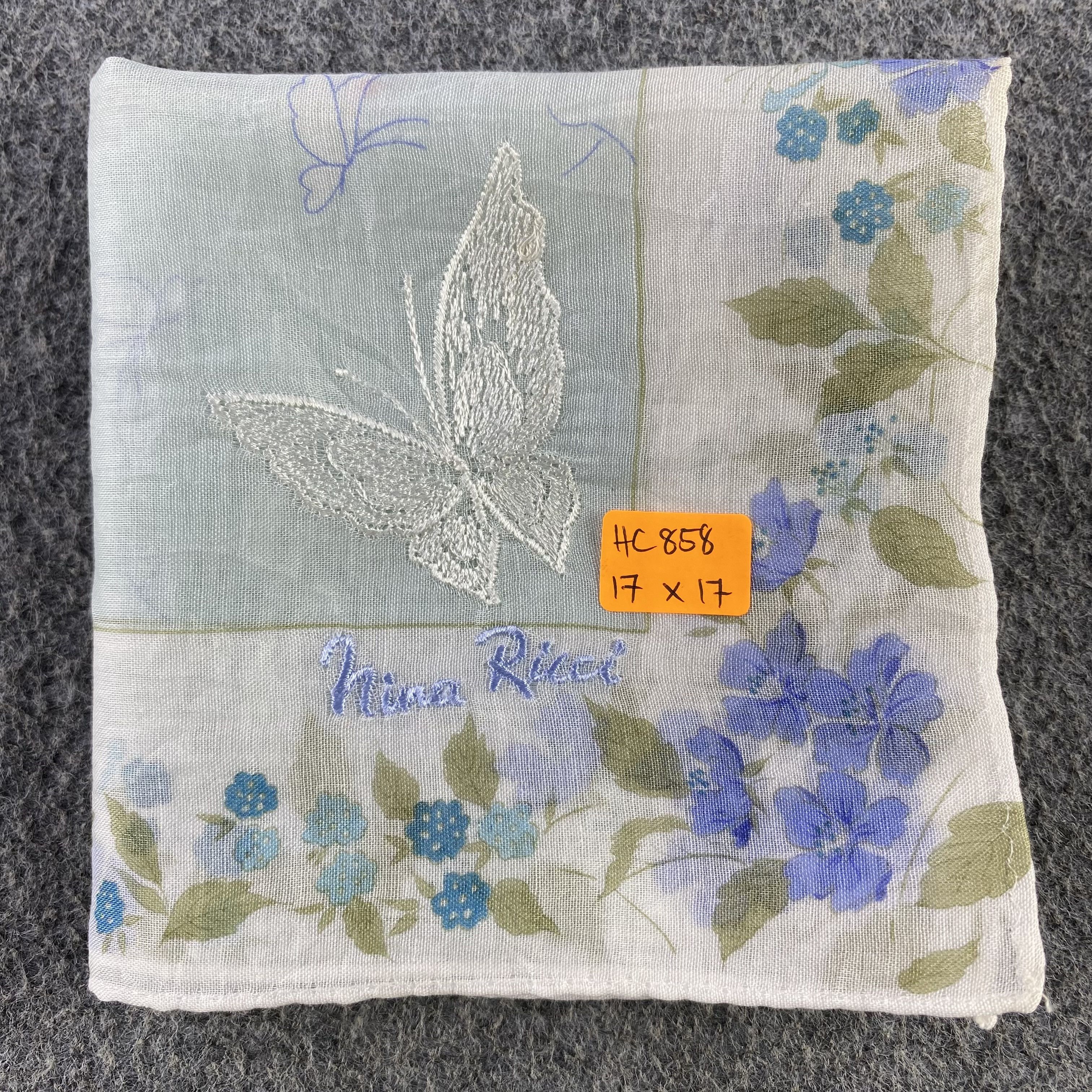 Hanae Mori Hanae Mori Handkerchief/Neckerchief/Bandana HC858 Size ONE SIZE - 5 Thumbnail