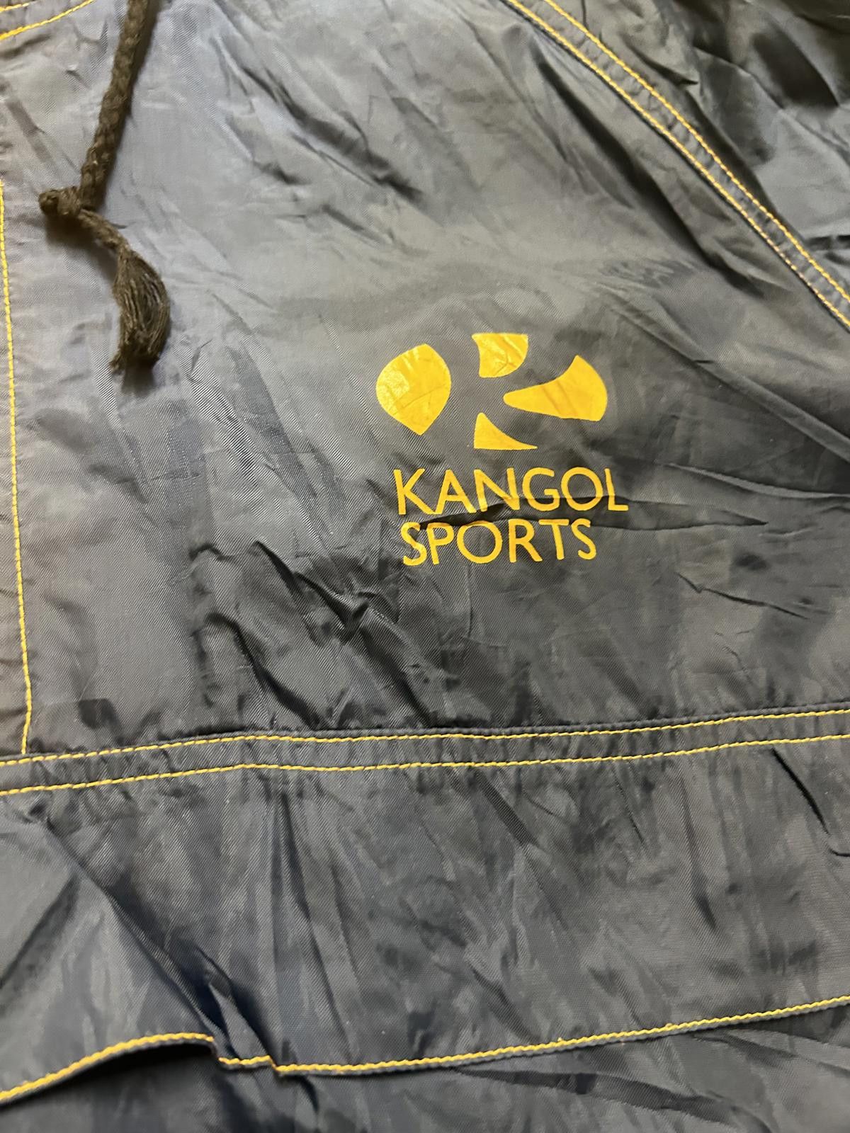 Kangol Kangol Sports Vintage Pullover Jacket - Navy & Yellow Size US L / EU 52-54 / 3 - 4 Thumbnail