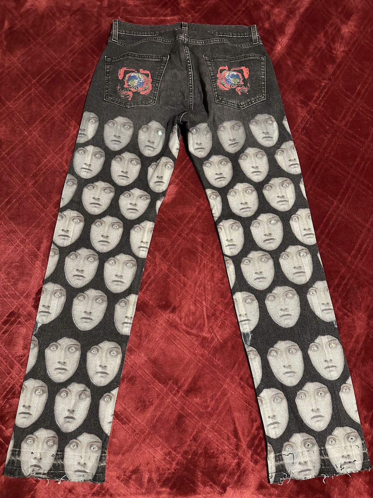 Designer × Vintage Lost Eye Jewel Pants Size US 30 / EU 46 - 8 Thumbnail