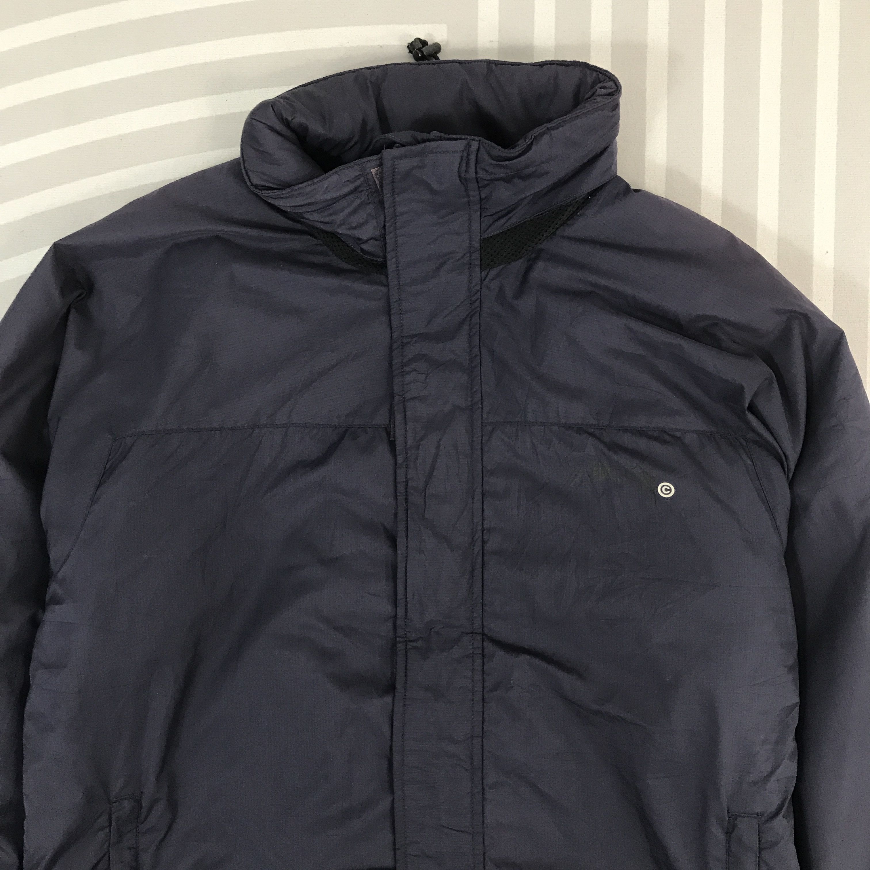 Japanese Brand × Stussy Vintage Stussy puffer purple hoodie Jacket Size US L / EU 52-54 / 3 - 2 Thumbnail