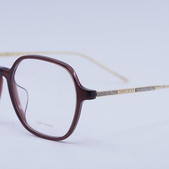 Jimmy Choo Jimmy Choo JC367/F 009Q 00 Eyeglasses 52mm Size ONE SIZE - 7 Thumbnail