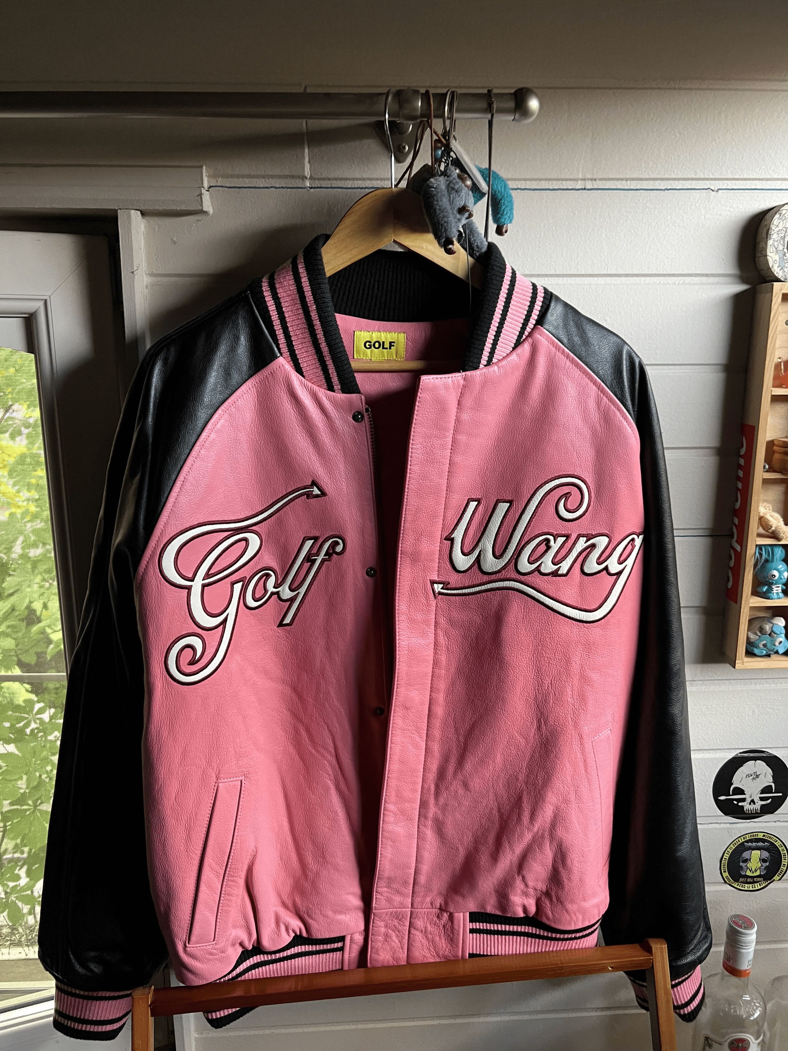 ジャケット・アウター GOLF WANG Tyler leather jacket Golf Wang Golf Wang Strawberry Leather Jacket | Grailed