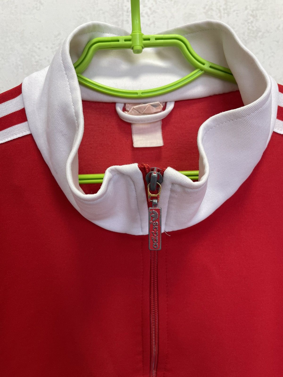 Adidas × Vintage Vintage Rare 80s Adidas Track top Striped Baggy Size US M / EU 48-50 / 2 - 3 Thumbnail