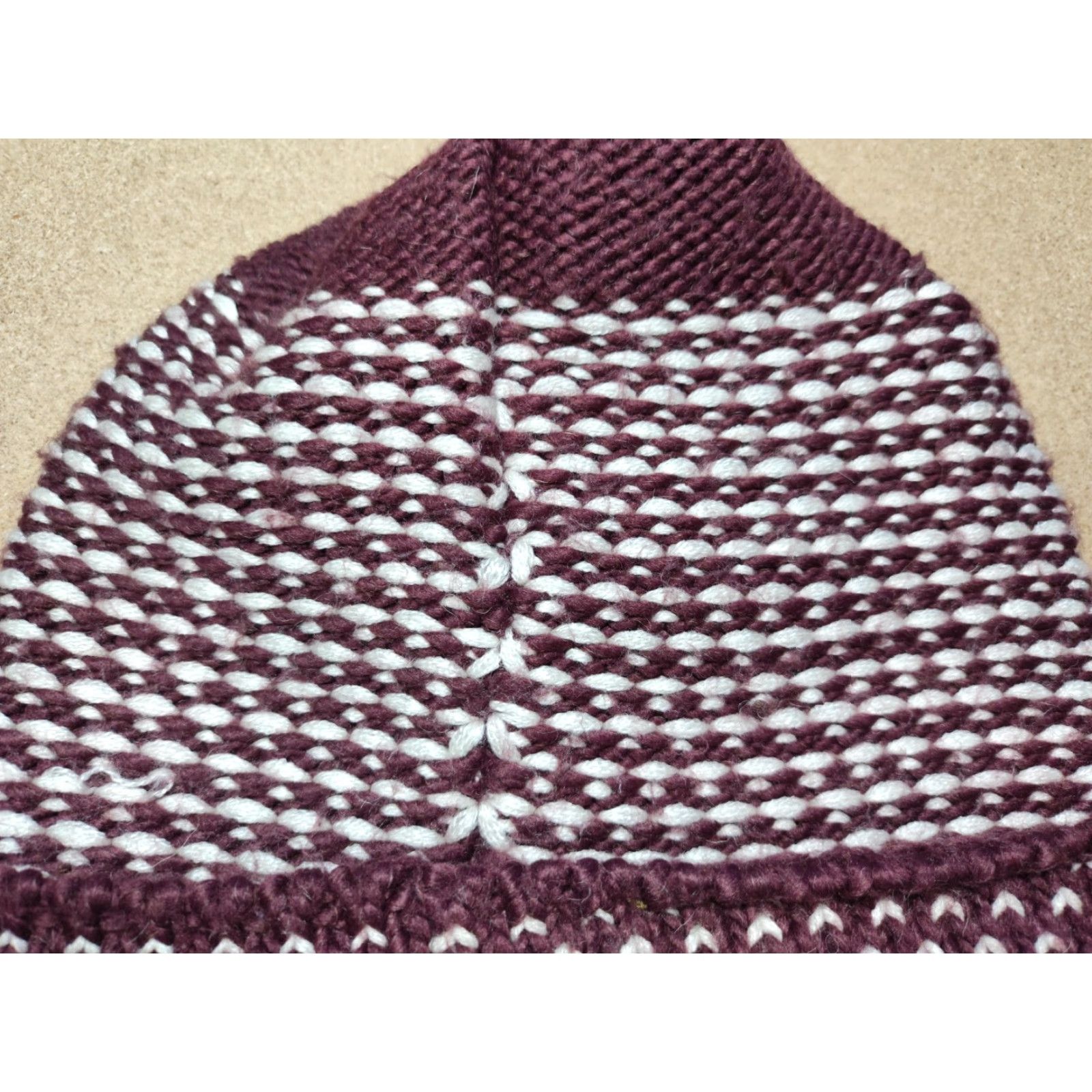 Salomon VINTAGE Salomon Beanie Hat Unisex Adults One Size Polka Dot Knit Size ONE SIZE - 3 Thumbnail