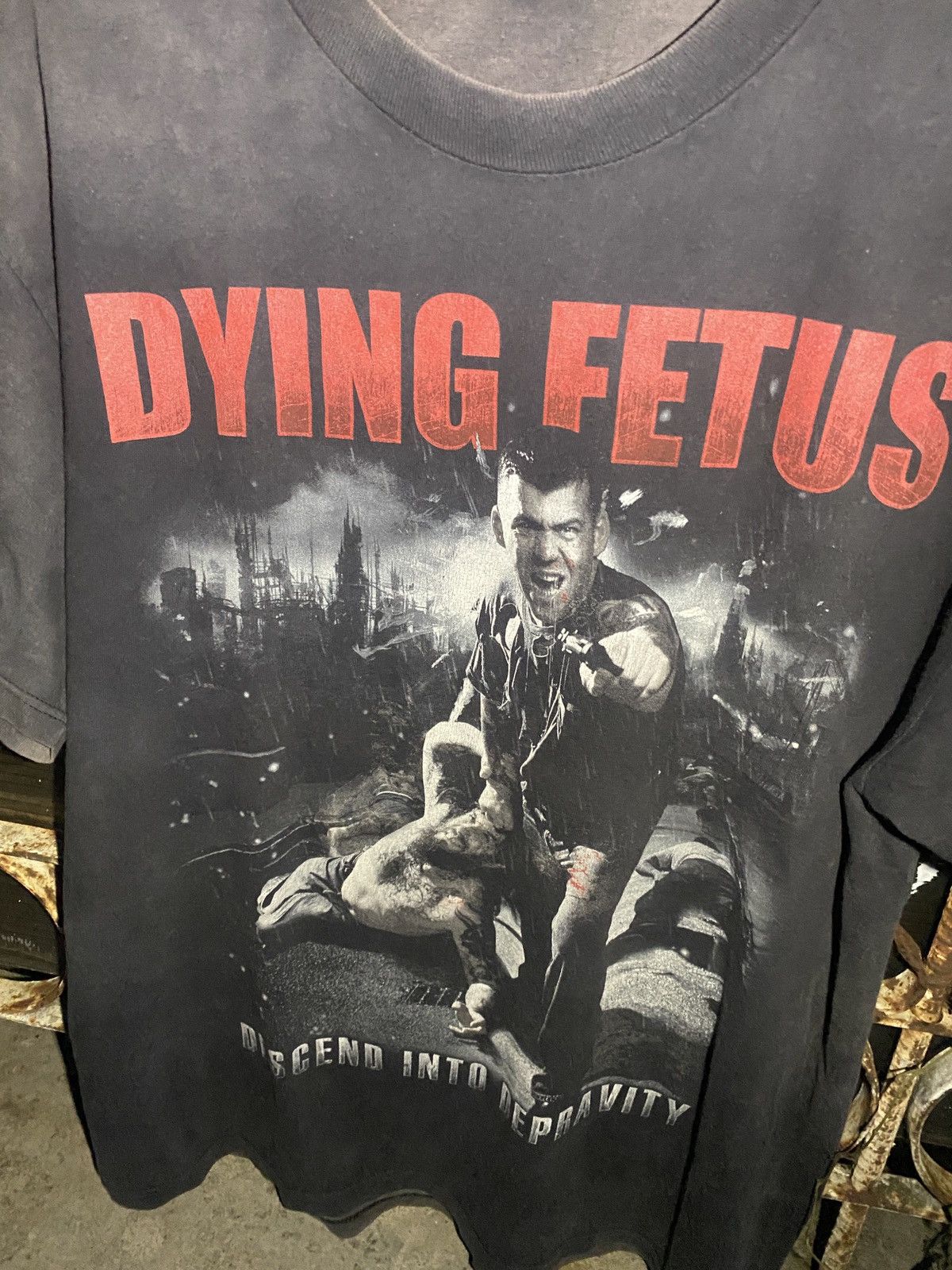 Band Tees Dying Fetus 00s Brutal Death Metal Band Tee Size US L / EU 52-54 / 3 - 8 Thumbnail