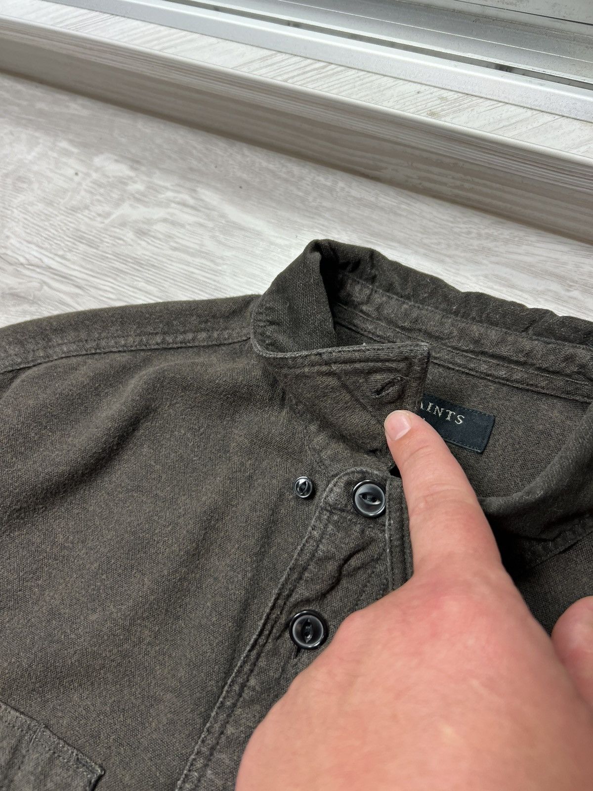 Allsaints Rare Allsaints Laredo Long Sleeve Shirt Button Up Size US S / EU 44-46 / 1 - 11 Thumbnail