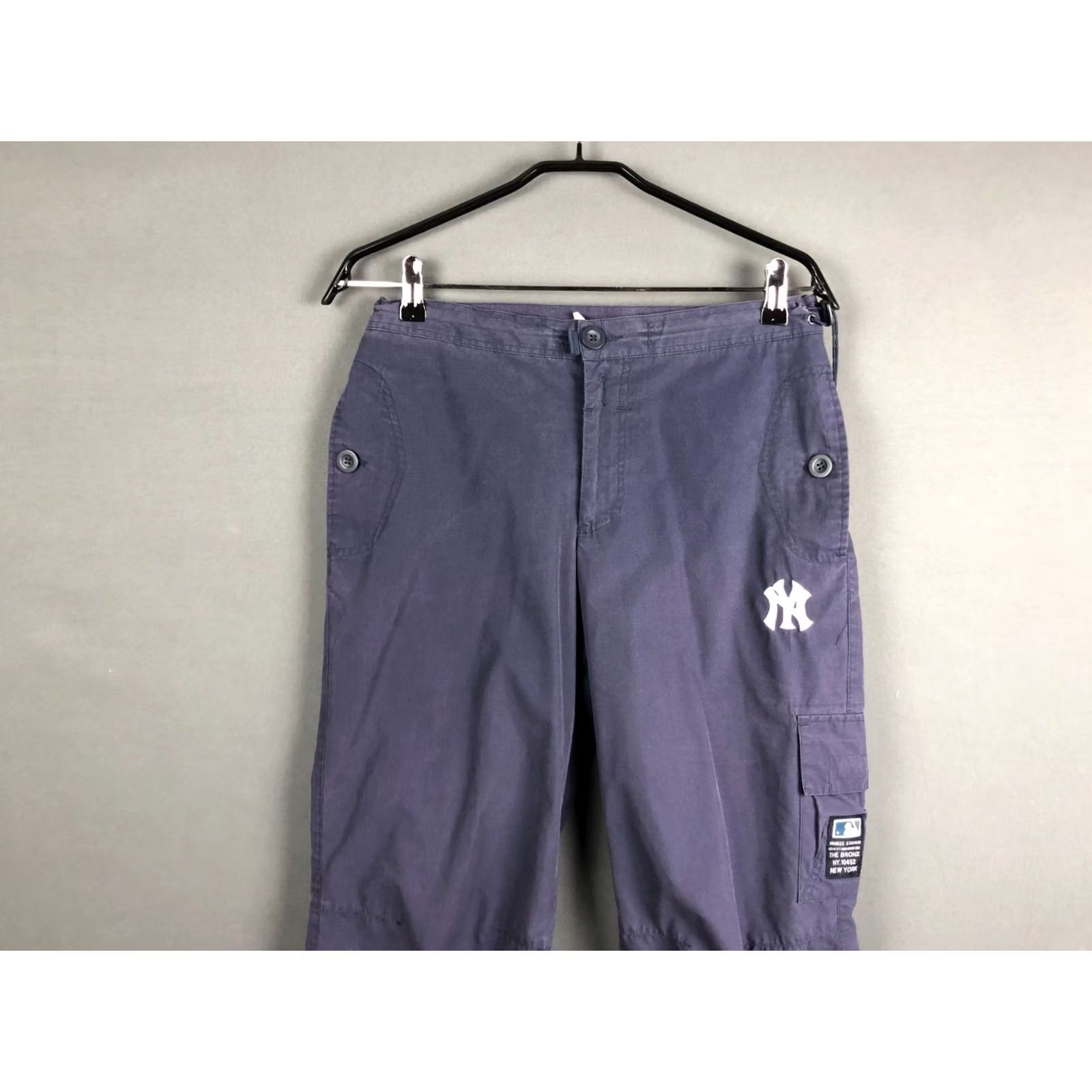 MLB Majestic Men's MLB New York Yankees Cargo Capri Pants Size M Blue Polyester Size US 31 - 4 Thumbnail