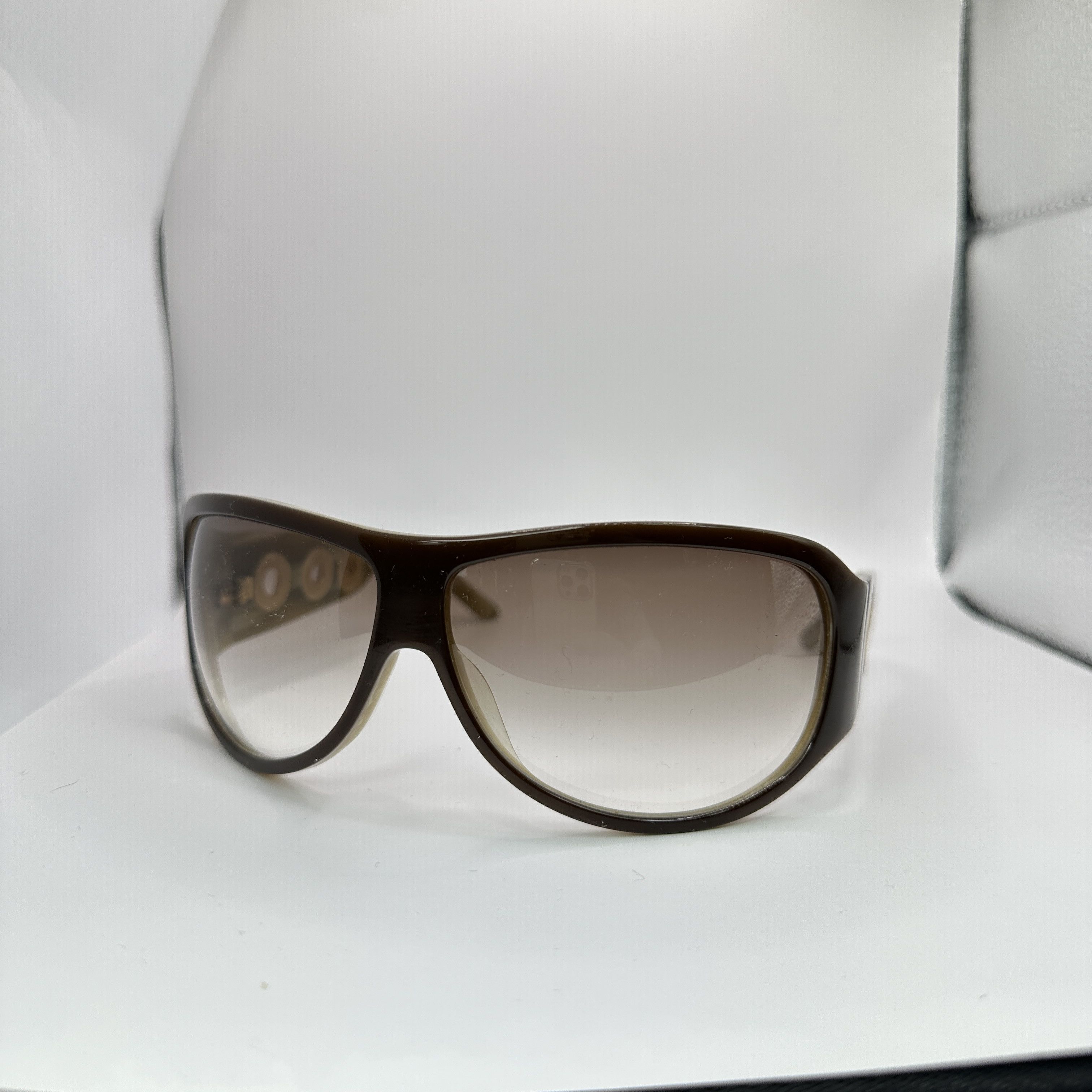 Diesel × Vintage intage Diesel Cut Out Eyelets 00s Sunglasses Size ONE SIZE - 3 Thumbnail