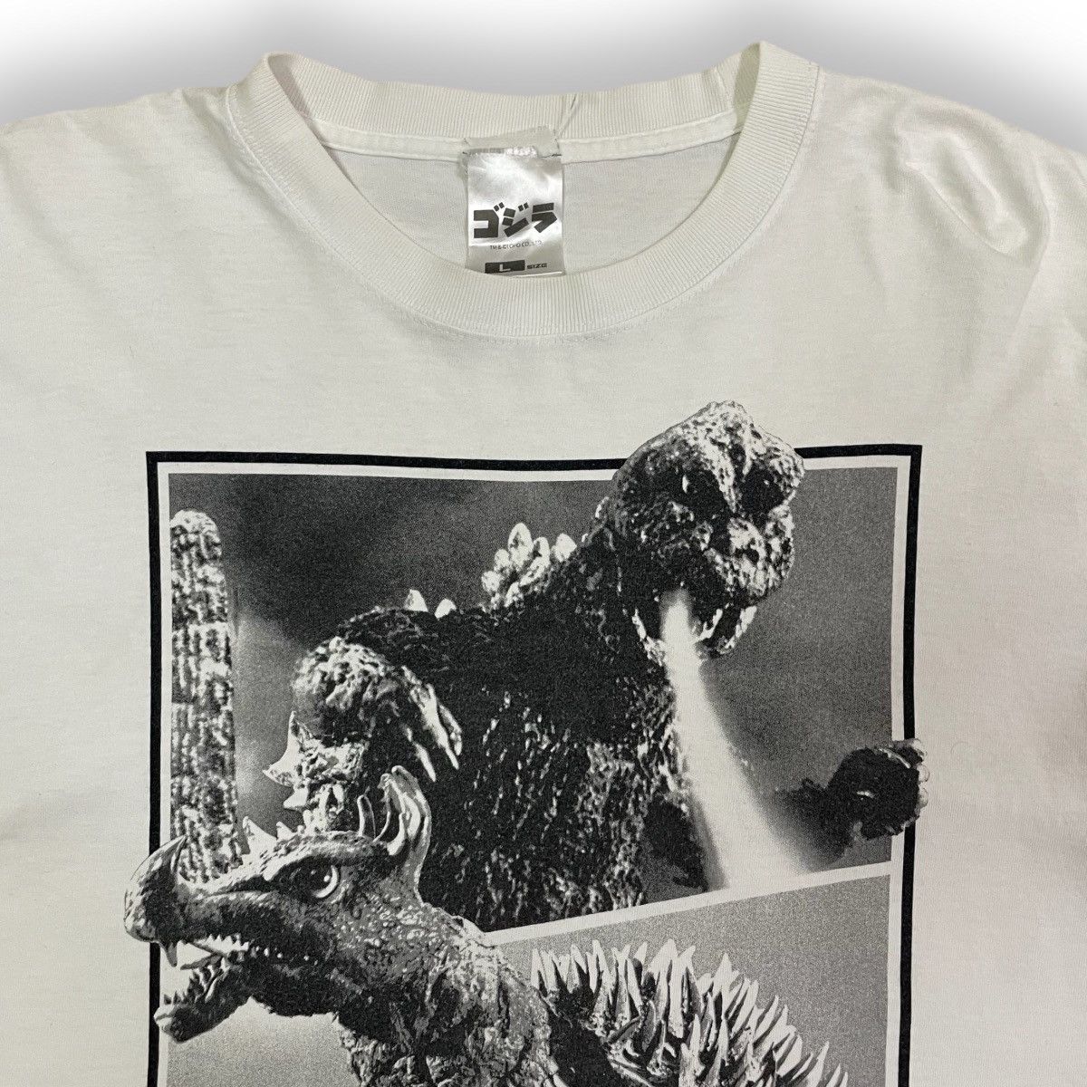 Japanese Brand Vintage Godzilla & Anguirus Cospa Rarely Tag Find Size US L / EU 52-54 / 3 - 4 Thumbnail