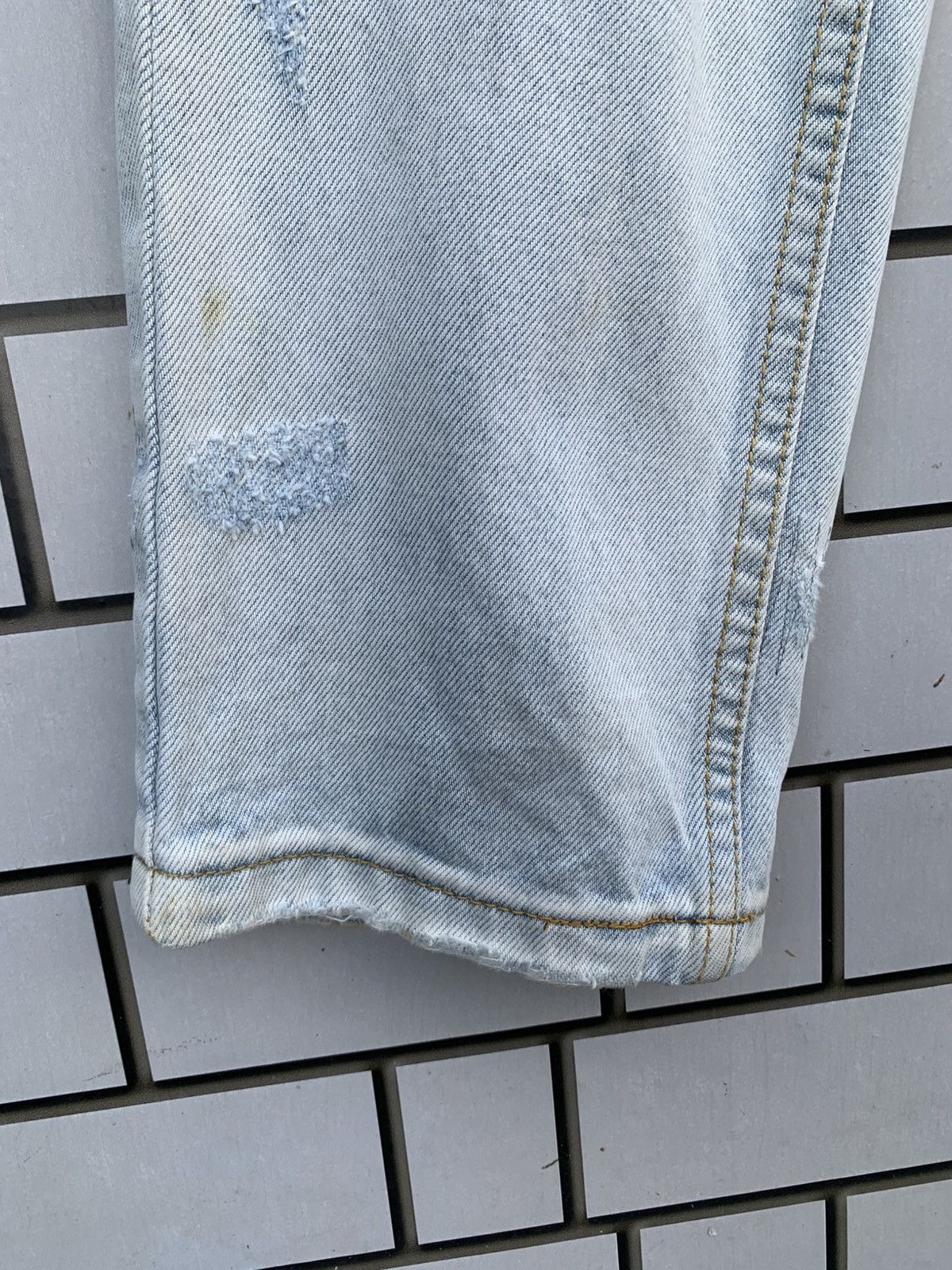 Drew House Drew House Smile Distressed Denim Size US 30 / EU 46 - 12 Thumbnail