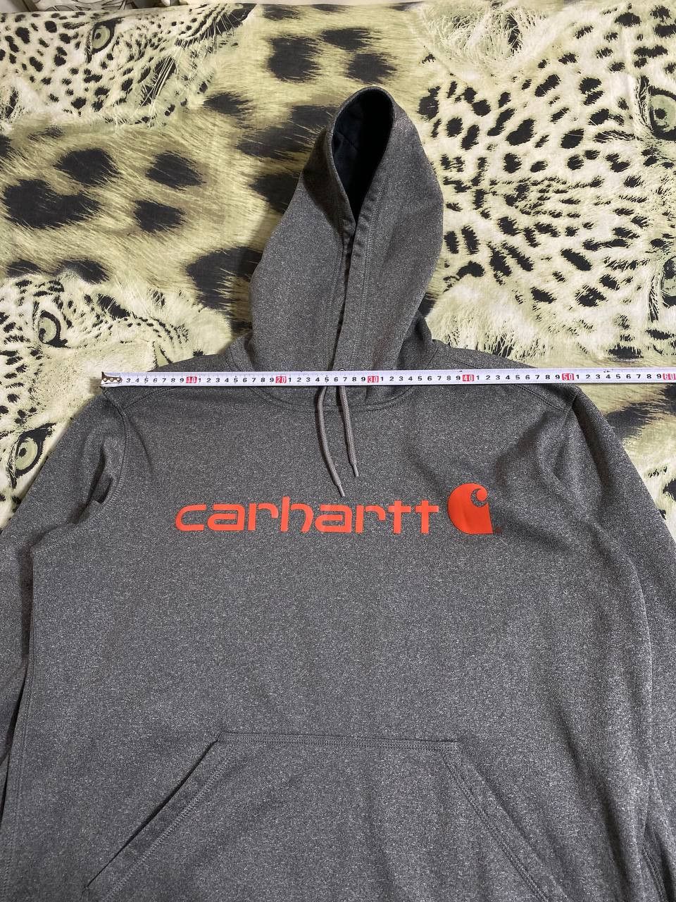 Carhartt × Vintage Crazy Rare Vintage Carhartt Gray Hooded Jacket Size Large Size US L / EU 52-54 / 3 - 16 Thumbnail