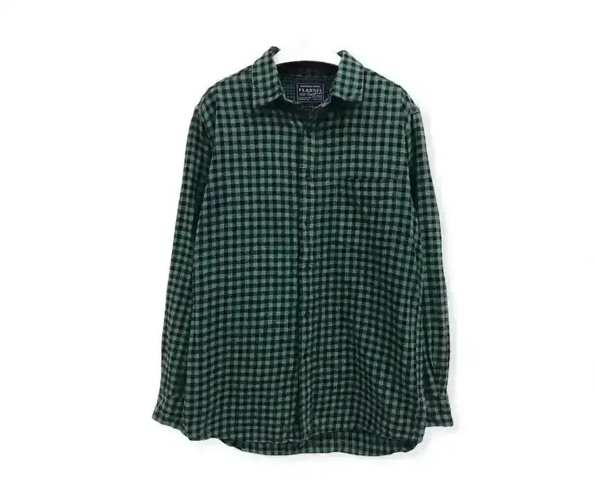 Flannel Japanese Brand Uniqlo Plaid Tartan Flannel Shirt Size US L / EU 52-54 / 3 - 1 Thumbnail