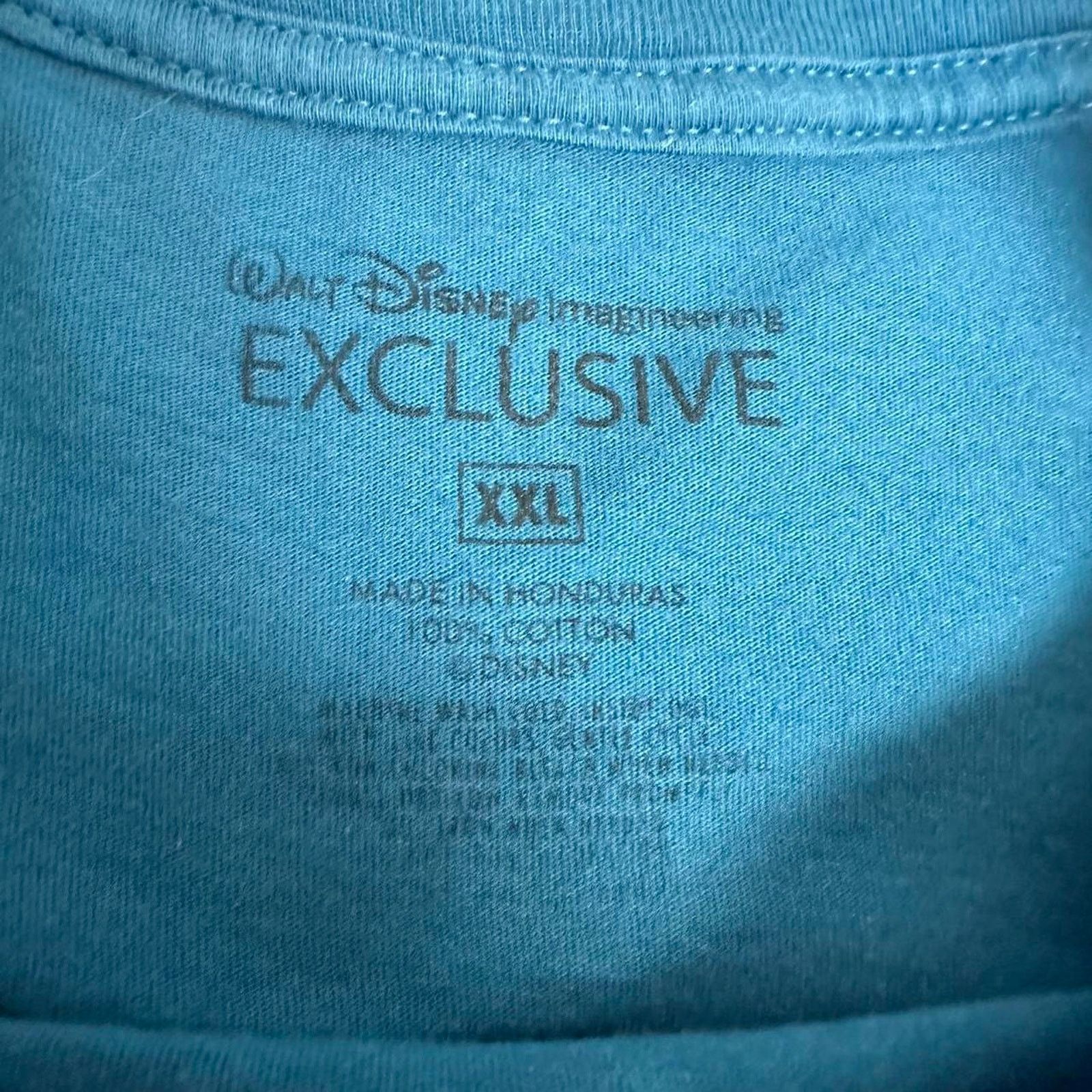 Disney Disney Exclusive Imagineering Design T Shirt Dark Teal 2XL Size US XXL / EU 58 / 5 - 3 Thumbnail