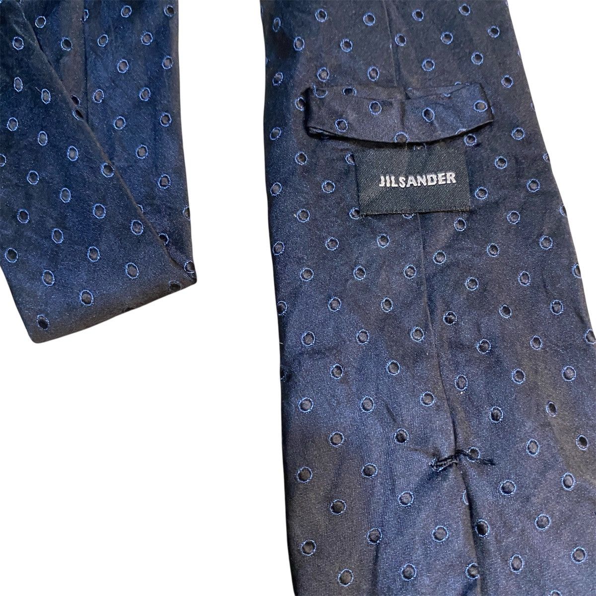Jil Sander Archive Jil Sander by Raf Simons Dot monogram Silk Tie Size ONE SIZE - 3 Thumbnail