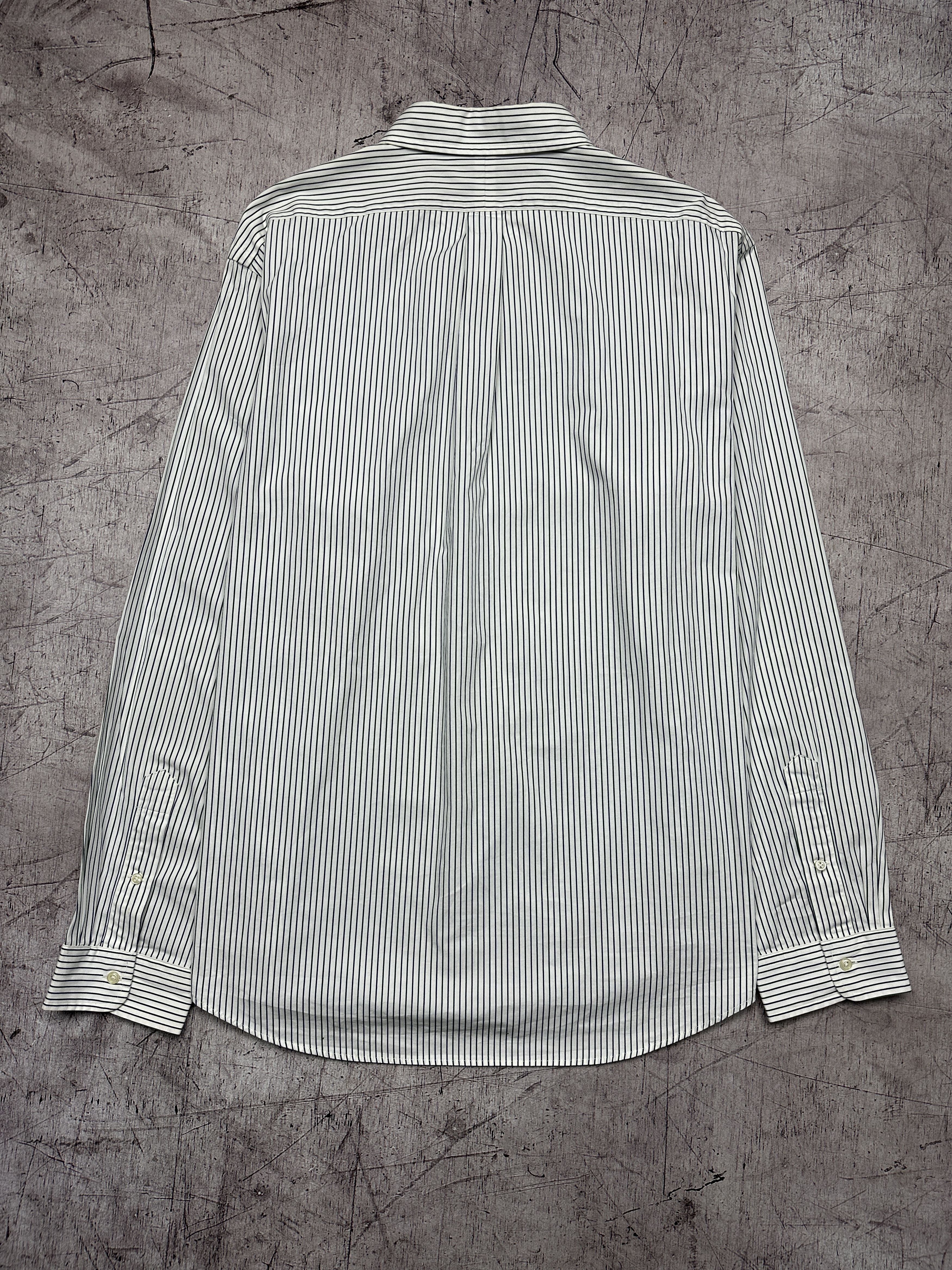 Polo Ralph Lauren Polo Ralph Lauren Vintage Mens Long Sleeve Striped Shirt Size US XXL / EU 58 / 5 - 7 Thumbnail