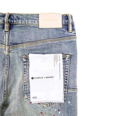 Purple P002 Vintage Spotted Indigo Size US 30 / EU 46 - 20 Thumbnail