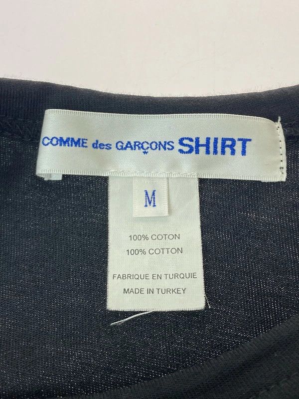 Comme des Garcons SHIRT T-Shirts Logo Short Sleeve Cotton Crewneck Black Size US M / EU 48-50 / 2 - 6 Thumbnail