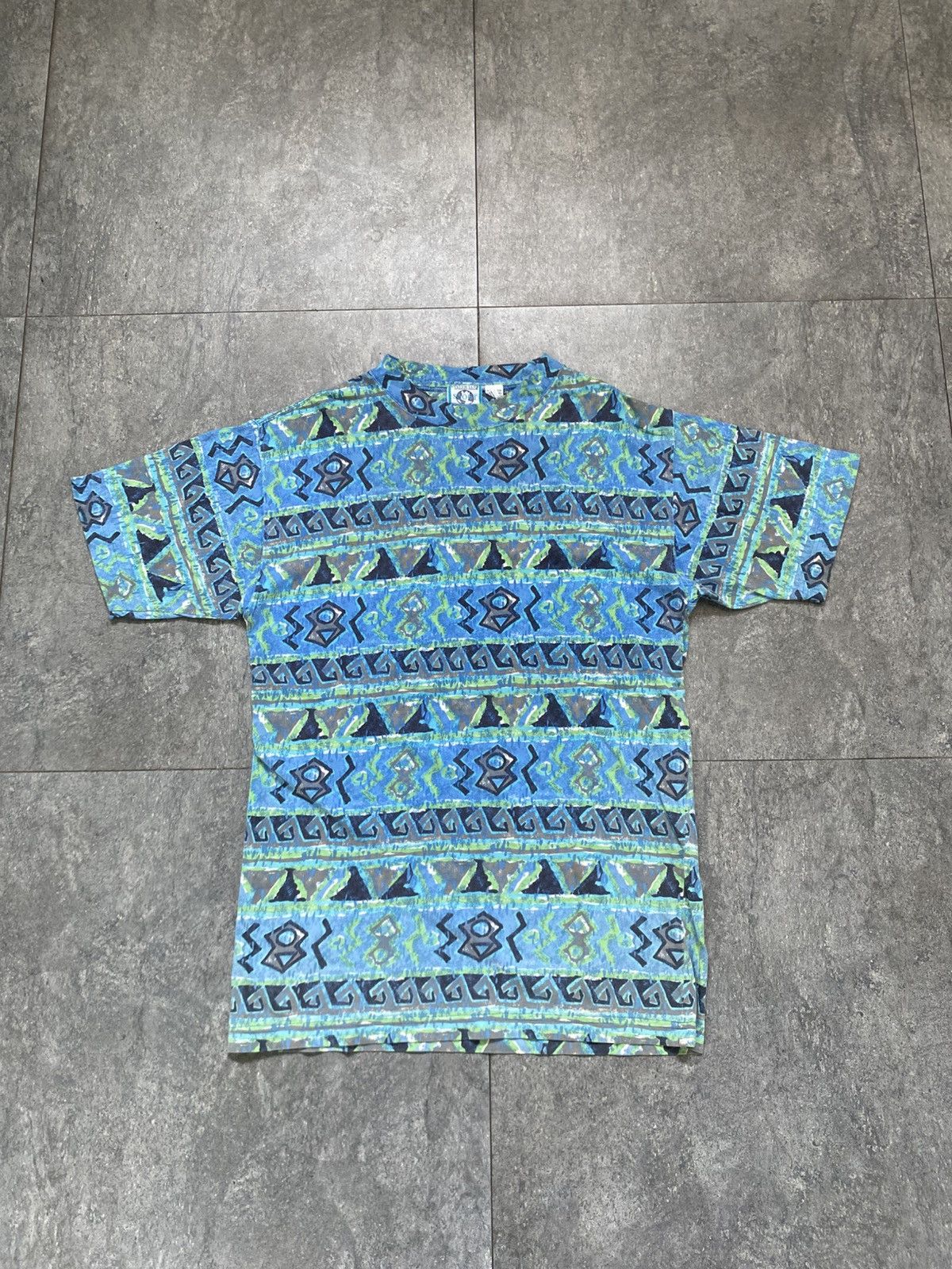 Van Heusen Vtg 90's Van Heusen Aop Size US M / EU 48-50 / 2 - 1 Thumbnail