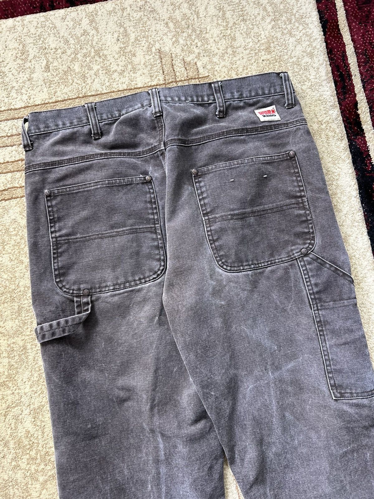 Japanese Brand Vintage Faded Brown Carpenter Jeans Size US 34 / EU 50 - 3 Thumbnail