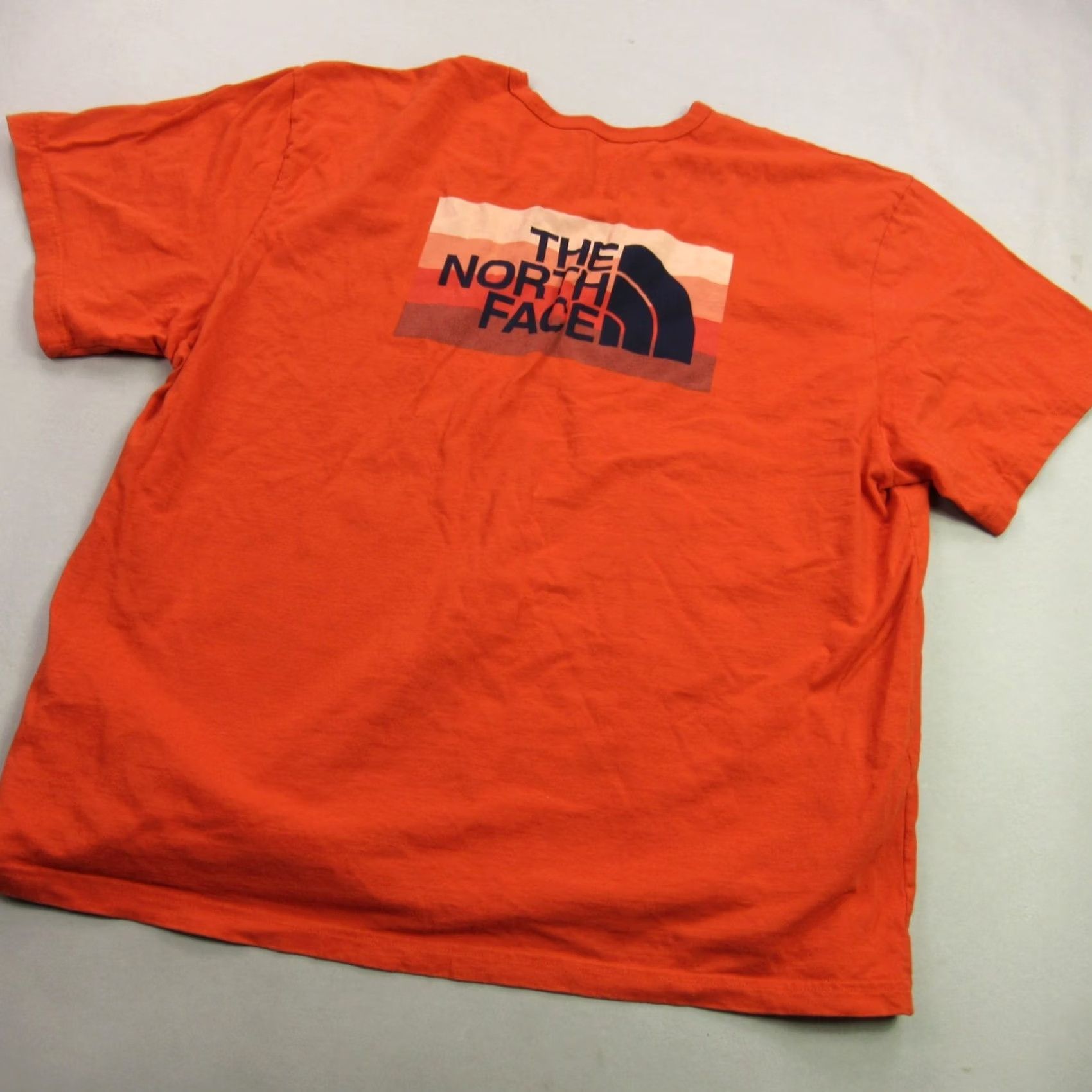 The North Face The North Face Shirt Mens 2XL Orange Short Sleeve Crew Neck Casual Lightweight Size US XXL / EU 58 / 5 - 7 Thumbnail