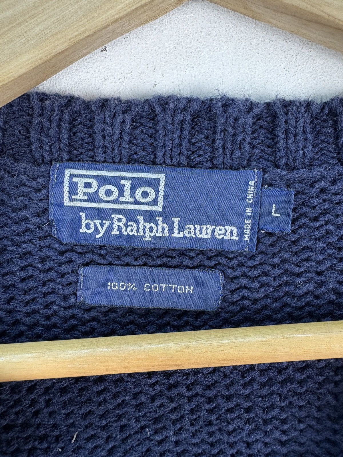 Greg Lauren Vintage Polo Ralph Lauren Sleeveless Knitwear Jumper Size US L / EU 52-54 / 3 - 5 Thumbnail