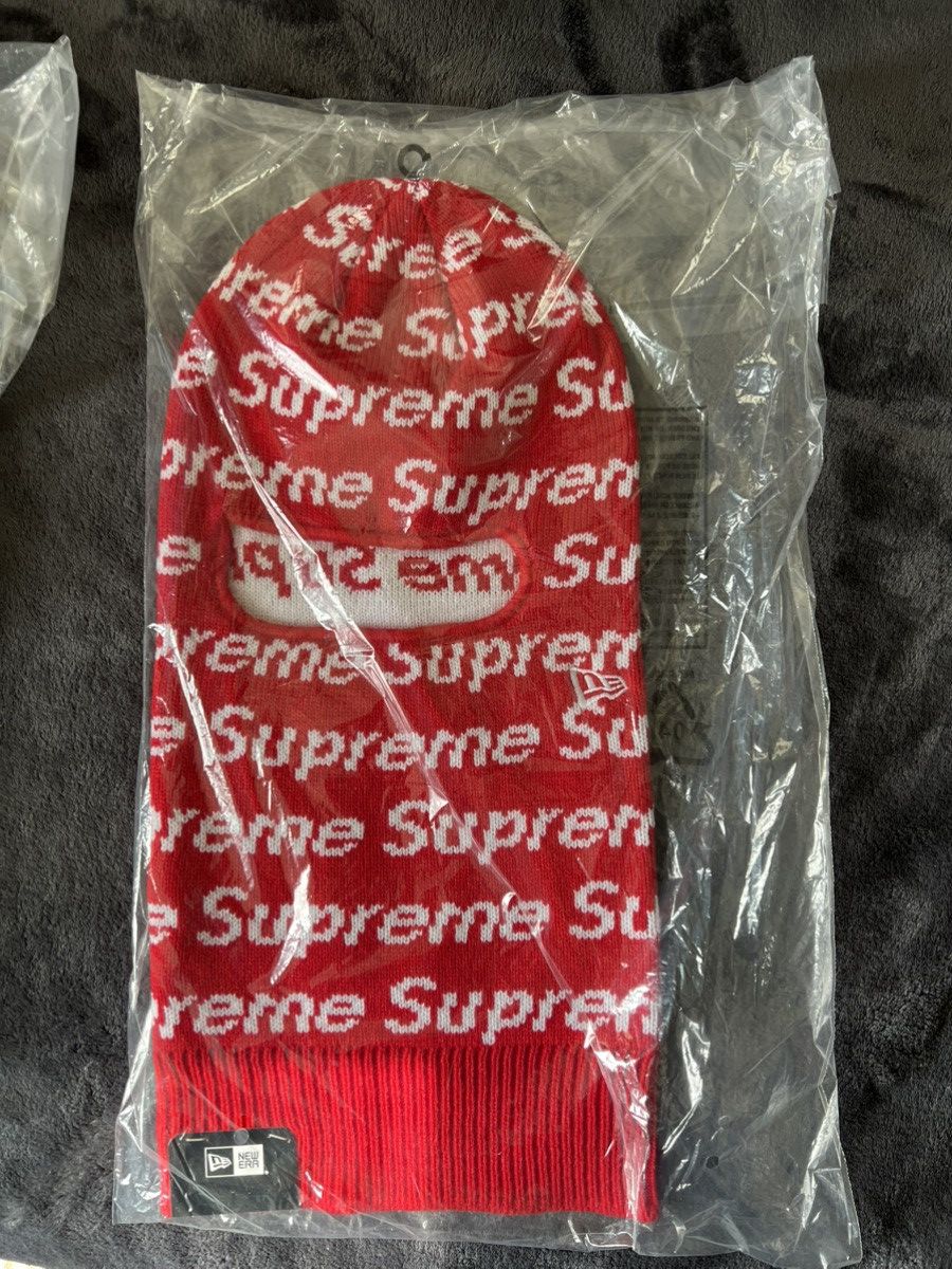 Supreme Supreme Repeat Balaclava Red Size ONE SIZE - 1 Thumbnail
