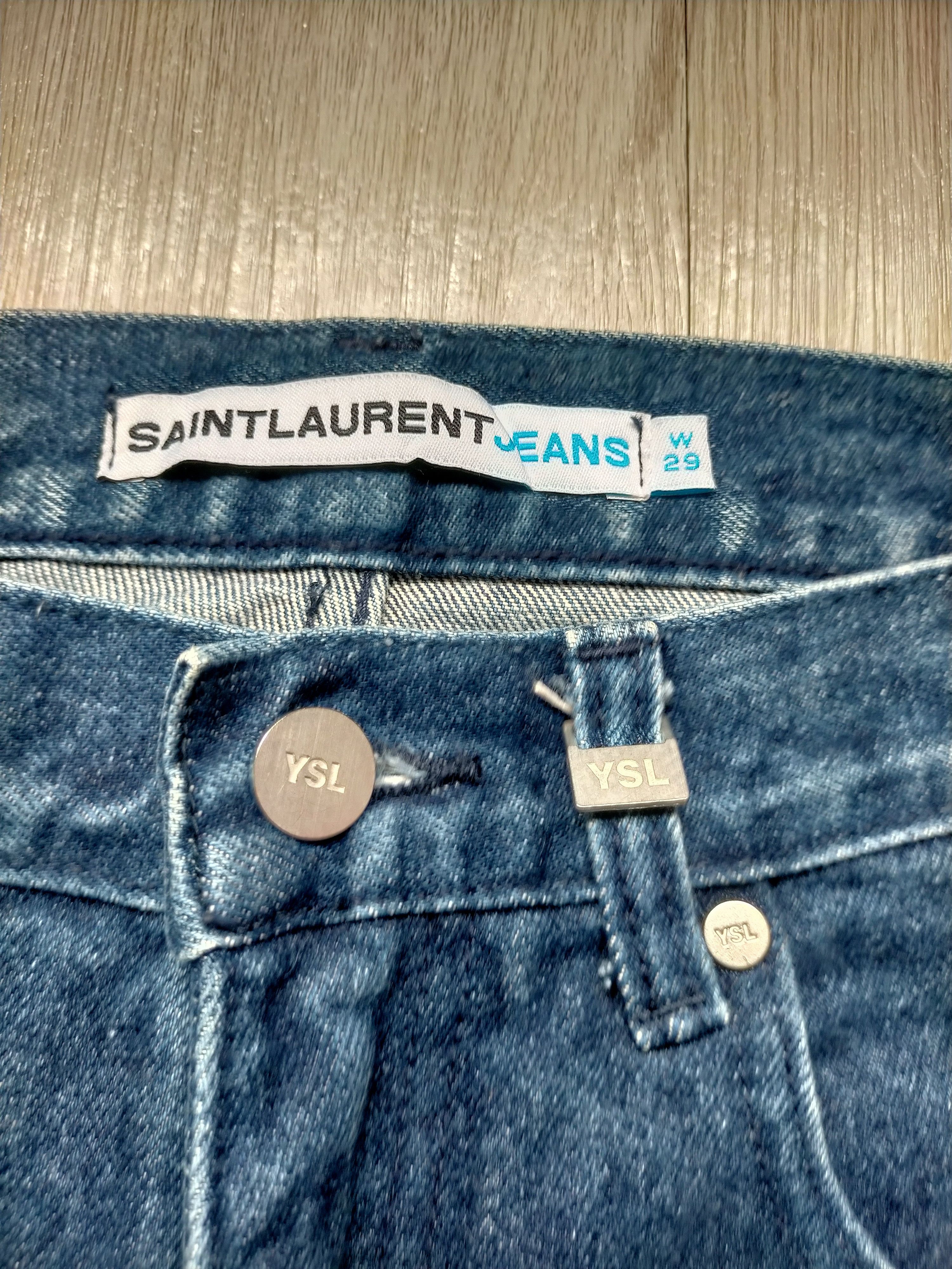 Saint Laurent Paris Saint Laurent Paris Denim pants Size US 28 / EU 44 - 22 Thumbnail
