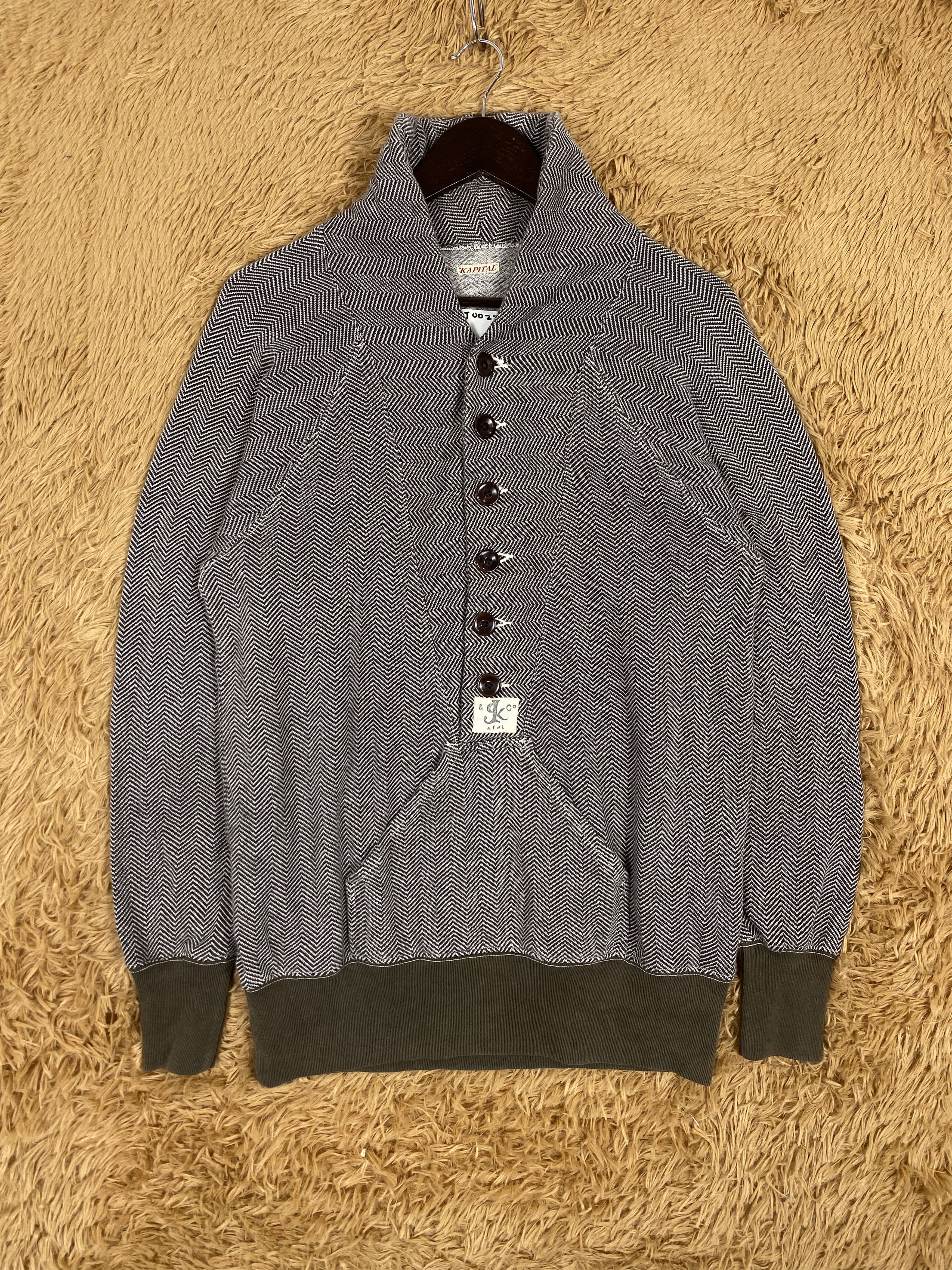 Kapital × Vintage Vintage Kapital Half Button Jacket Size US S / EU 44-46 / 1 - 1 Thumbnail