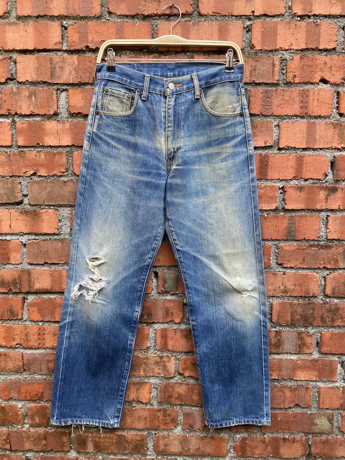 Levi's Vintage Clothing W30x28.5 Vintage levi's 502xx redline big E made in JAPAN Size US 30 / EU 46 - 1 Thumbnail