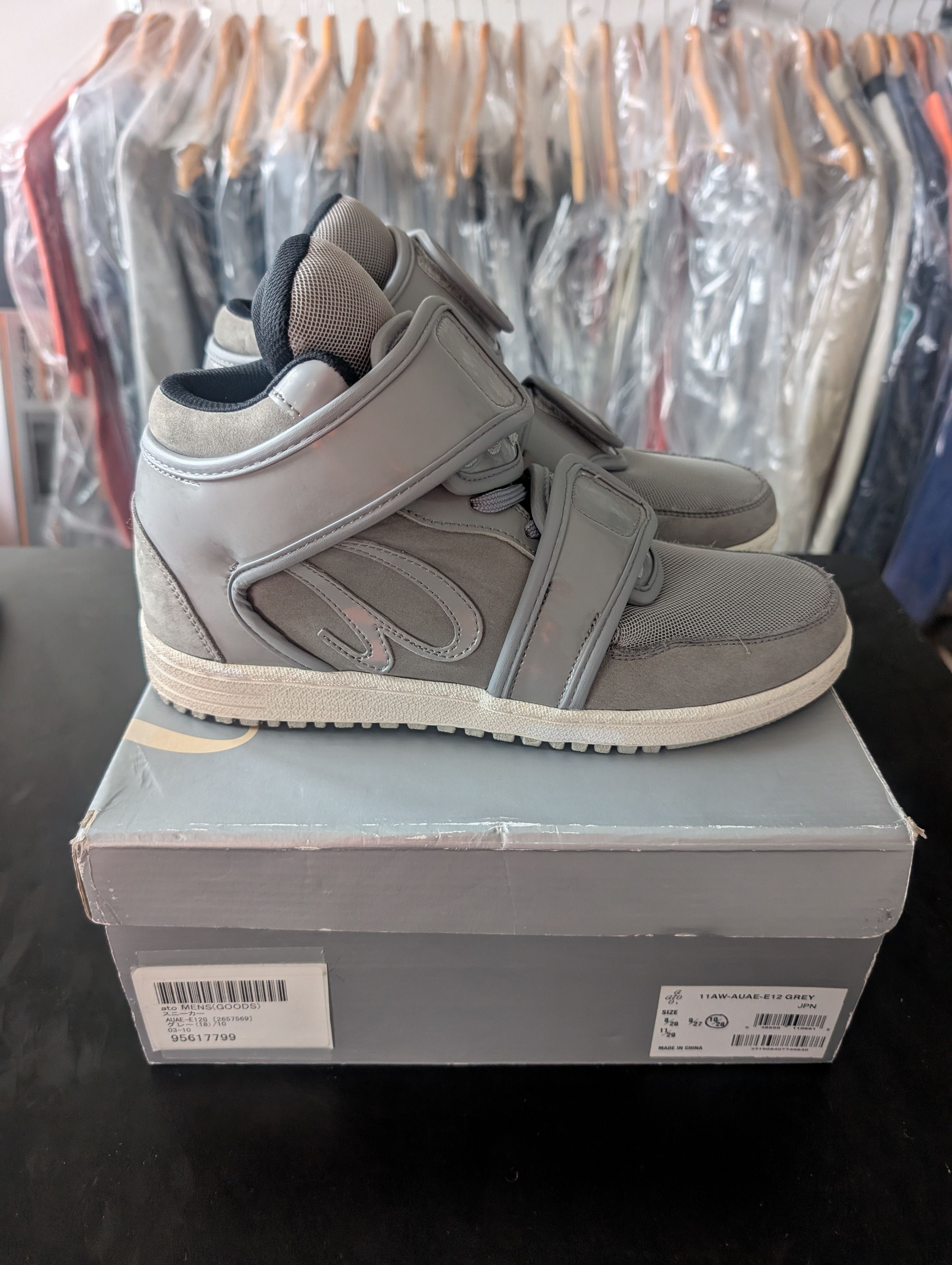 Ato Matsumoto Ato Matsumoto 11AW-AUAE-E12 GREY Brand New Size US 10 / EU 43 - 3 Thumbnail