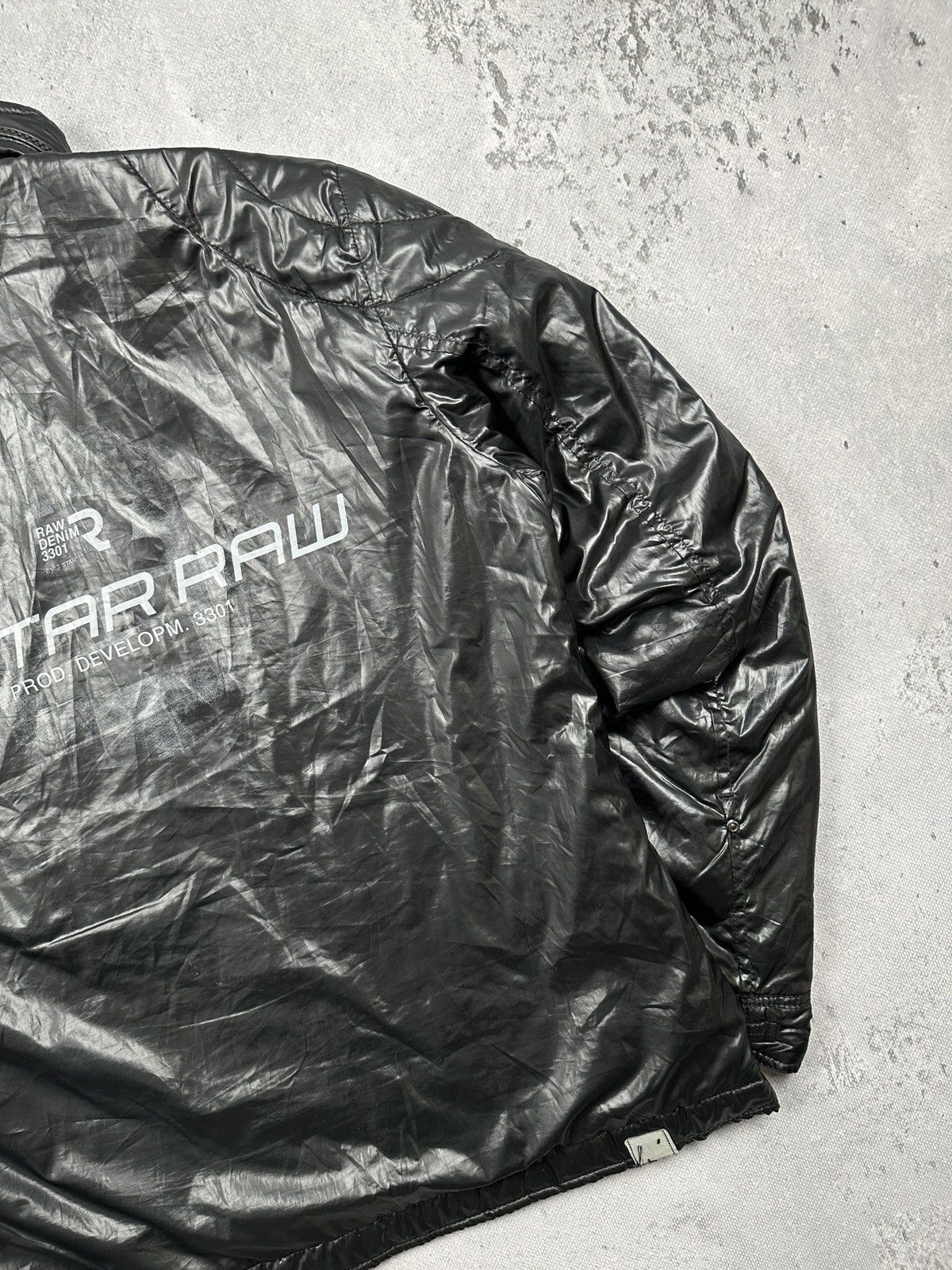 G-Star G-Star RAW 3301 Water Patrol Quilted Jacket Nylon Bomber L Size US L / EU 52-54 / 3 - 6 Thumbnail