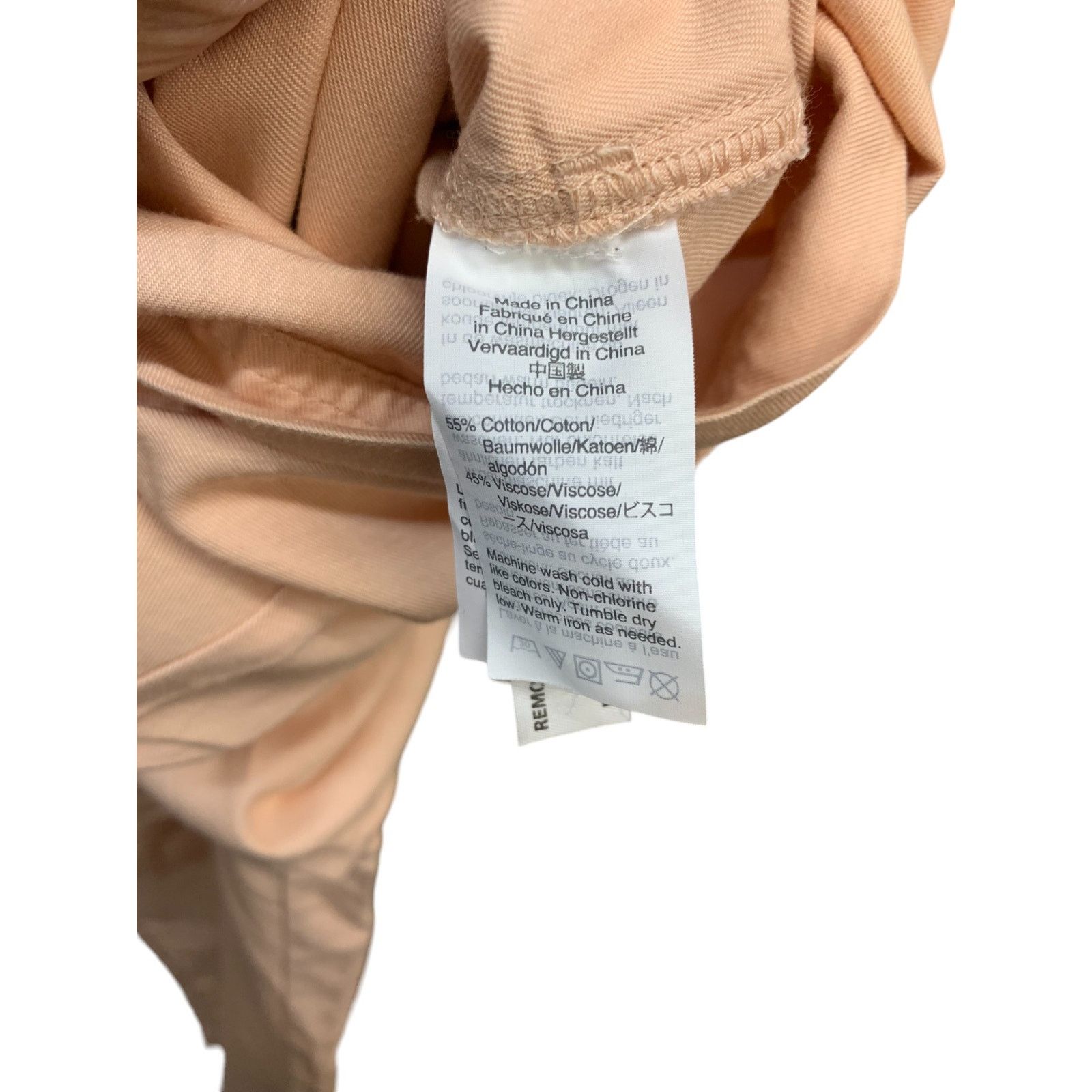 Madewell MADEWELL Top-Stitched Coverall Jumpsuit Bashful Blush sz 10 Size 32" / US 10 / IT 46 - 9 Thumbnail