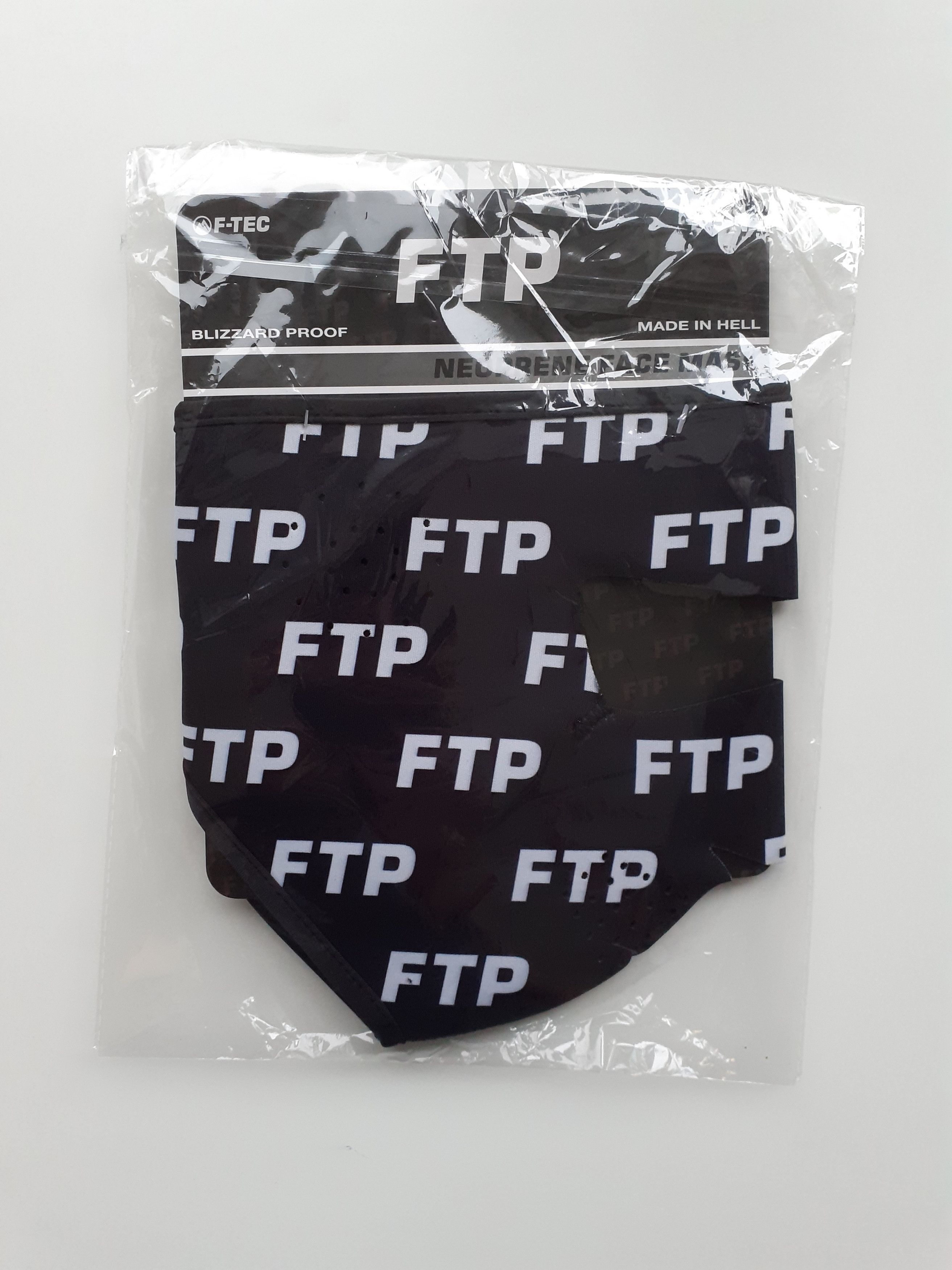 FuckThePopulation FTP Logo Neoprene Mask