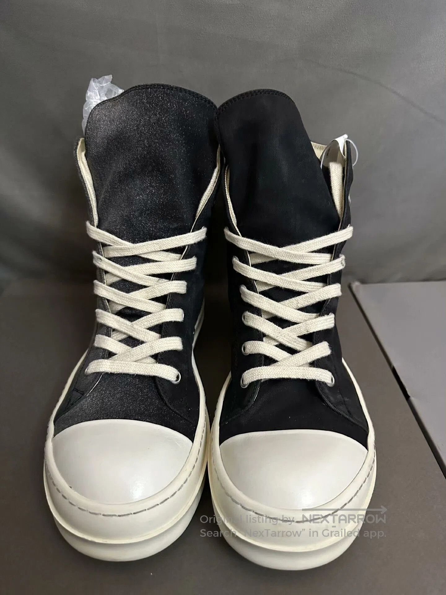 Rick Owens rick owens gradient high-top sneakers size 39. Size US 6 / EU 39 - 4 Thumbnail
