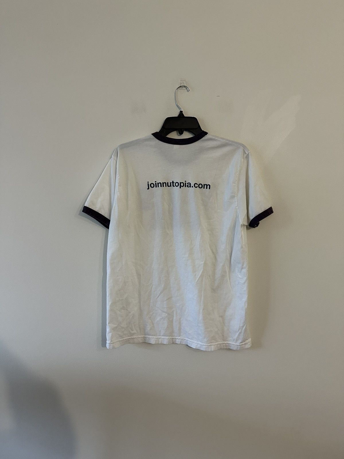 Band Tees × Vintage Vintage NUTOPIA Y2K War Is Over If You Want It Lennon Size US L / EU 52-54 / 3 - 4 Thumbnail