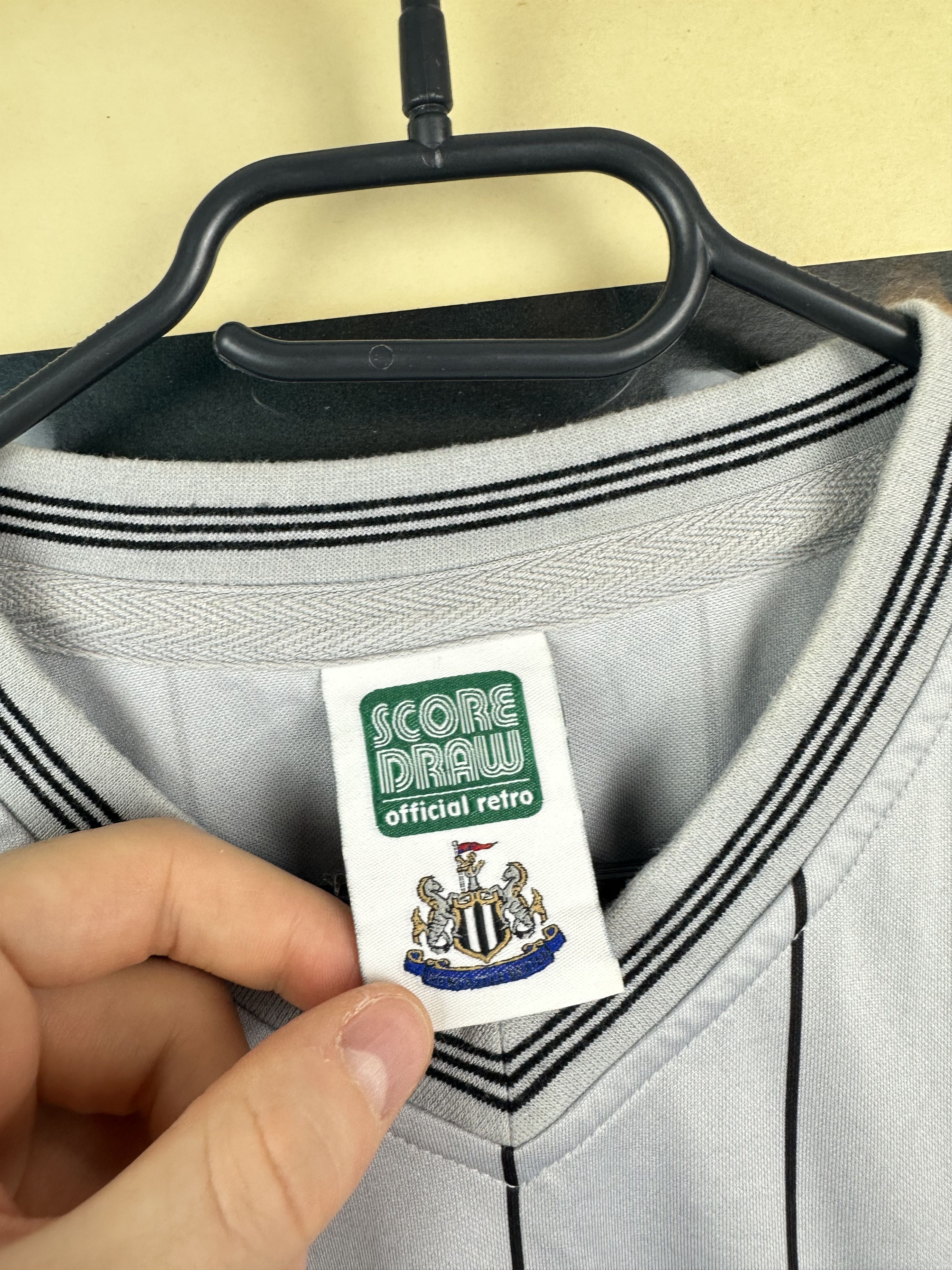 Other Newcastle football shirt 1983 Soccer Jersey Score Draw Rare Size US M / EU 48-50 / 2 - 5 Thumbnail