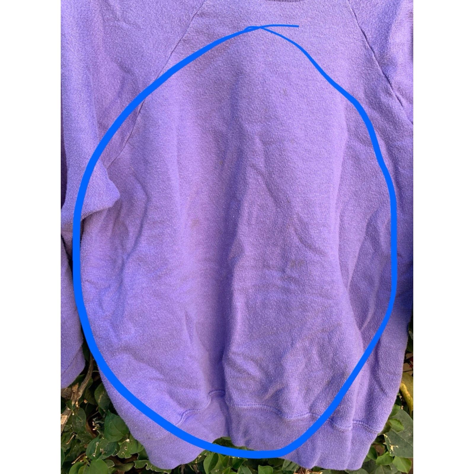 Tultex VINTAGE Tultex Sweatshirt Raglan Long Sleeve Pullover S Unisex Adults Purple Cotton Blend 50% Creslan 50% PULLOVER USA 1990s? Lavender Purple Soap? Size US S / EU 44-46 / 1 - 4 Thumbnail