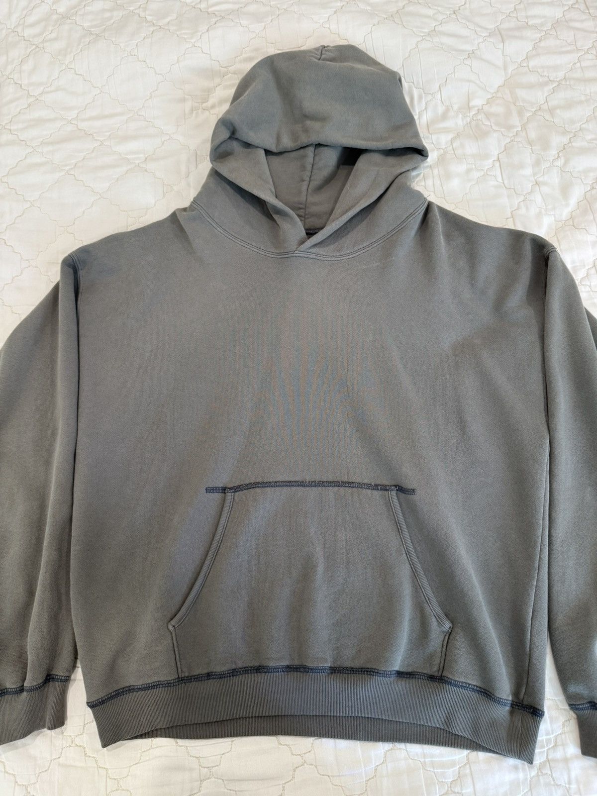 No Maintenance No Maintenance Overlock Boxy Hoodie Green Grey Size Large Size US L / EU 52-54 / 3 - 3 Thumbnail