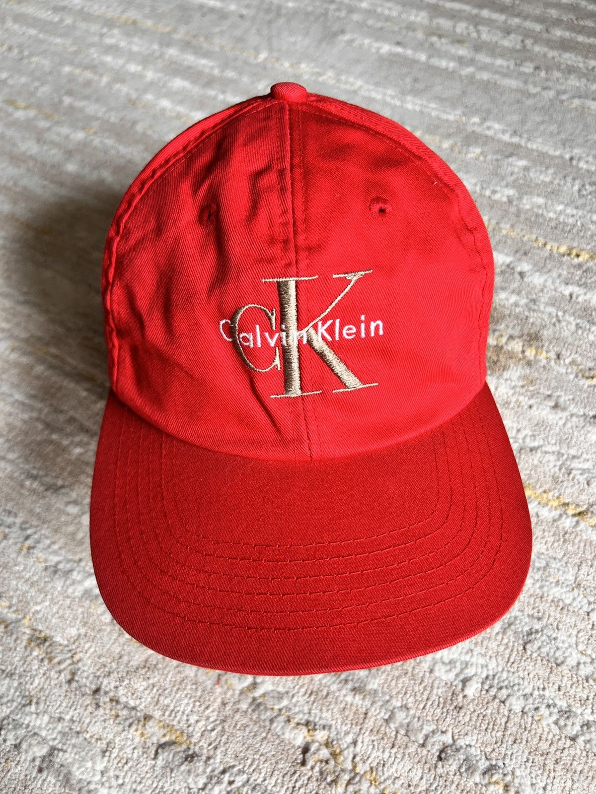 Calvin Klein × Grailed × Vintage 90s Calvin Klein Snapback Size ONE SIZE - 1 Thumbnail