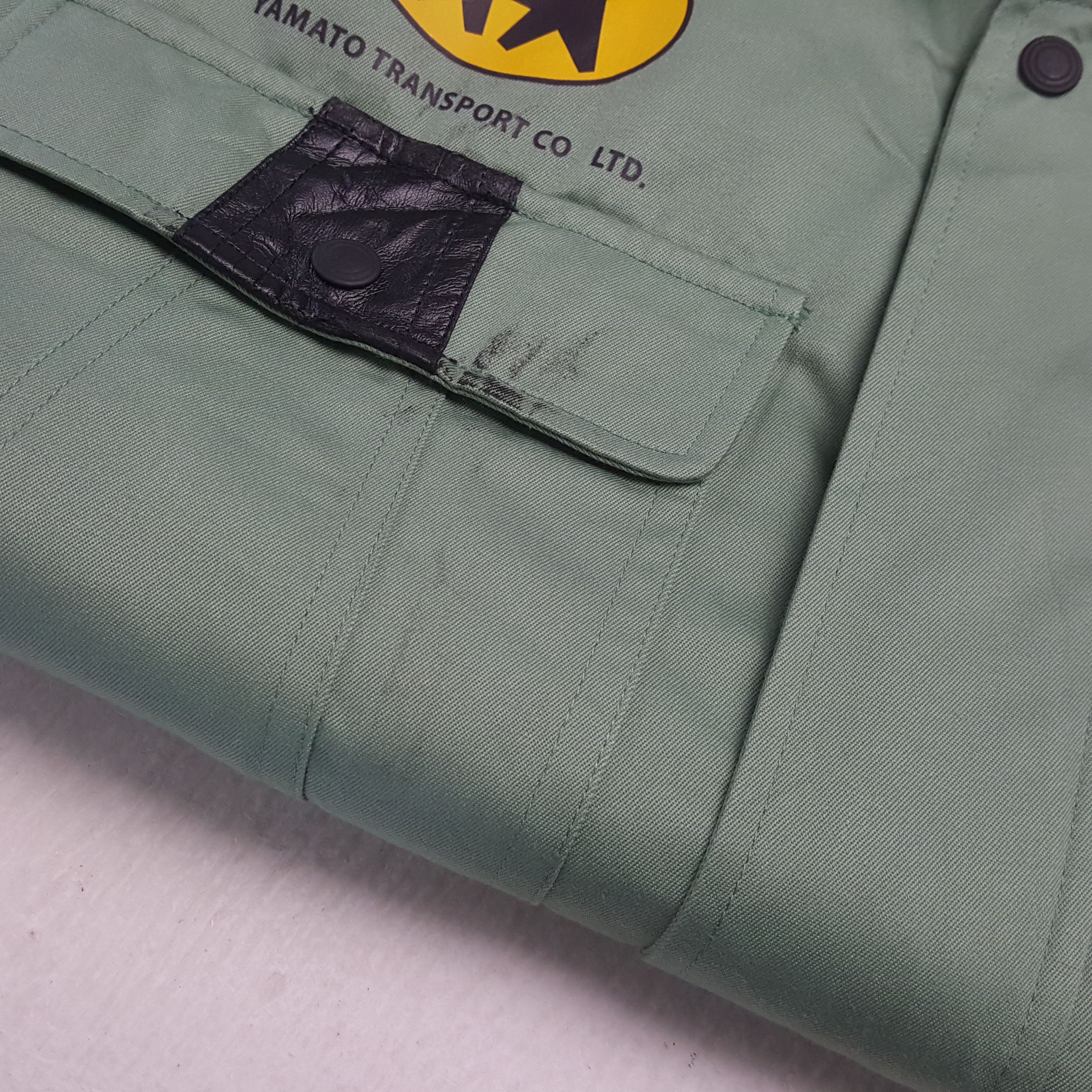 Japanese Brand × Vintage YAMATO TRANSPORT Japanese Workwear Custom Art Jacket Size US L / EU 52-54 / 3 - 7 Thumbnail