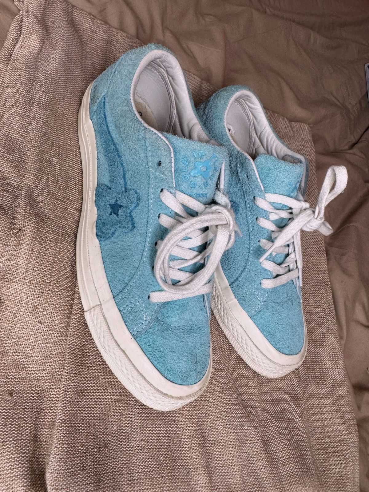 Converse Tyler the Creator Golf le Fleur Bachelor Blue - Converse Ox Size US 6 / IT 36 - 2 Thumbnail