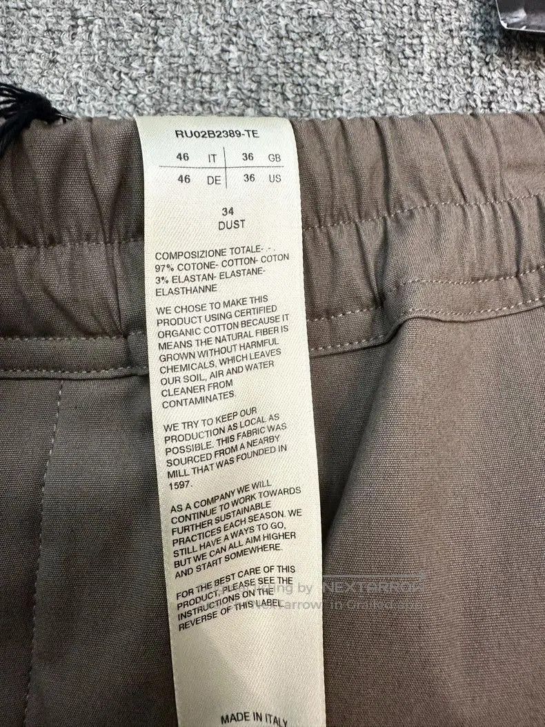 Rick Owens Rick Owens Brown Cargo Shorts for Men. Size US 36 / EU 52 - 7 Thumbnail