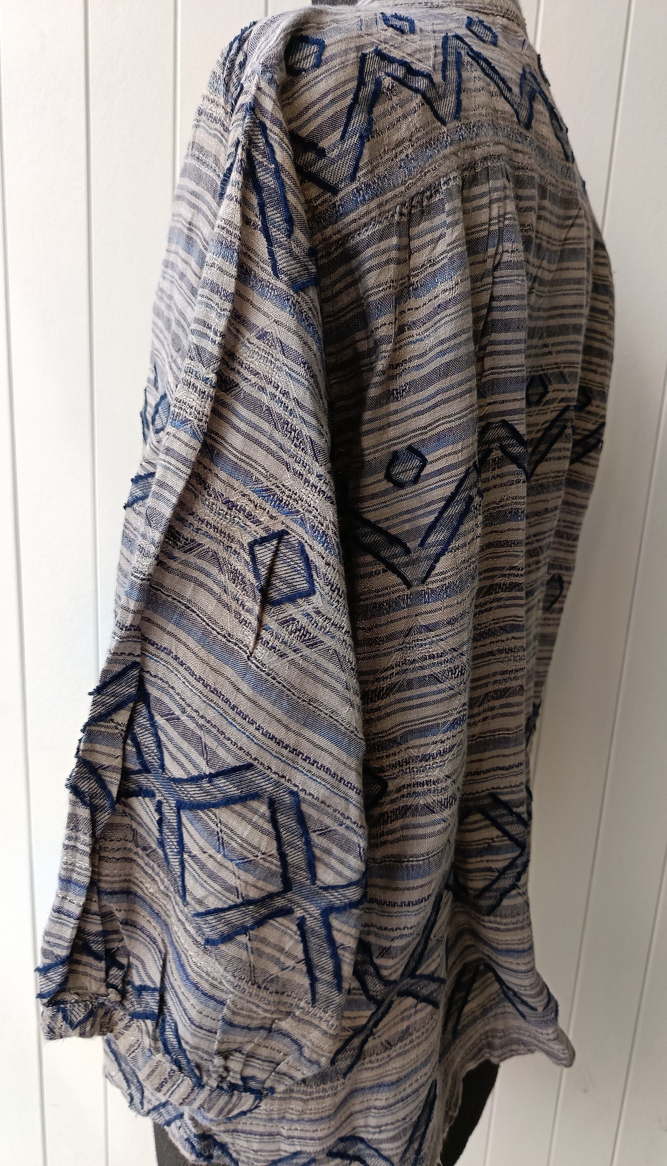 Issey Miyake × Japanese Brand Plantation by Issey Miyake Japan linen 3/4 sleeve shirt Size M / US 6-8 / IT 42-44 - 17 Thumbnail