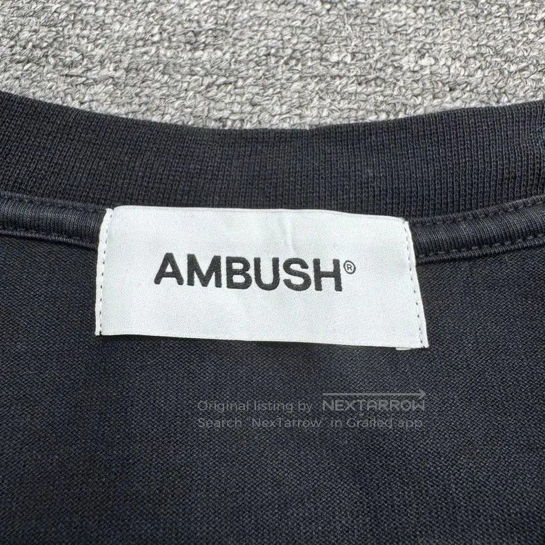 Japanese Brand Ambush Embroidered Logo Strap Long Sleeve. Size US M / EU 48-50 / 2 - 4 Thumbnail
