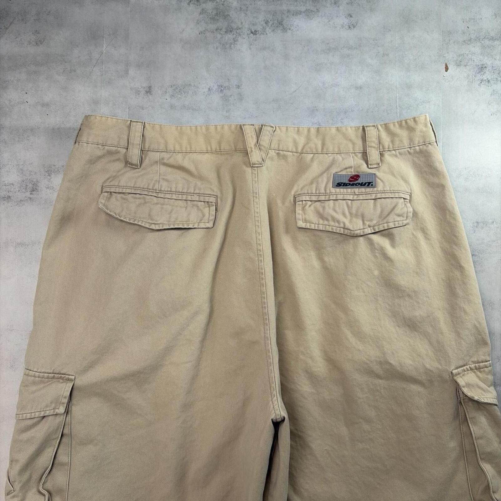 Sideout Y2K Sideout Surf Grunge Skater Baggy Cargo Skater Shorts Size US 38 / EU 54 - 3 Thumbnail