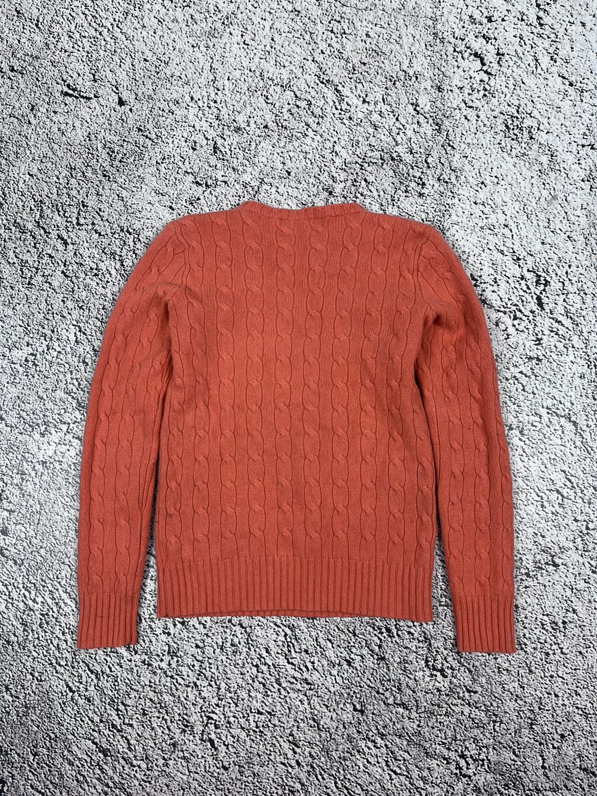 Ralph Lauren Black Label Ralph Lauren Black Label cable knit peach cashmere sweater Size M / US 6-8 / IT 42-44 - 5 Thumbnail